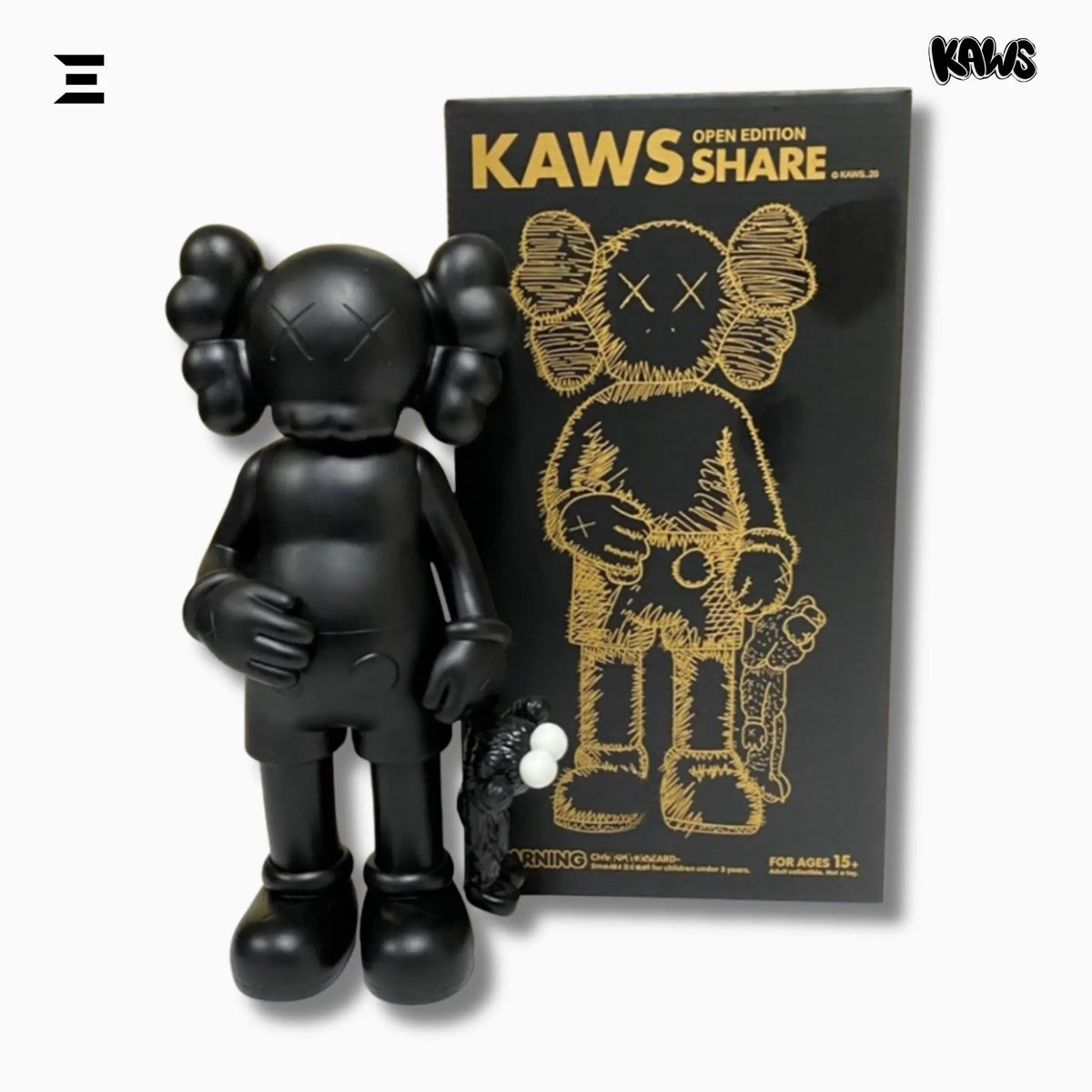 KAWS Open Edition Share – KAWS - 20 31cm Vinyl Art Figure - IBRELIA