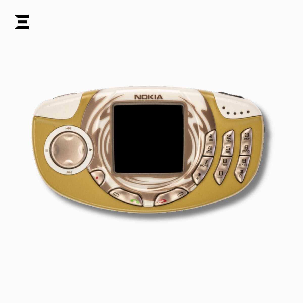 Nokia 3300 Gold & White (Brand New – Only Phone) | Original Nokia Music Phone with Company Swap Box | Rare Collector's Edition