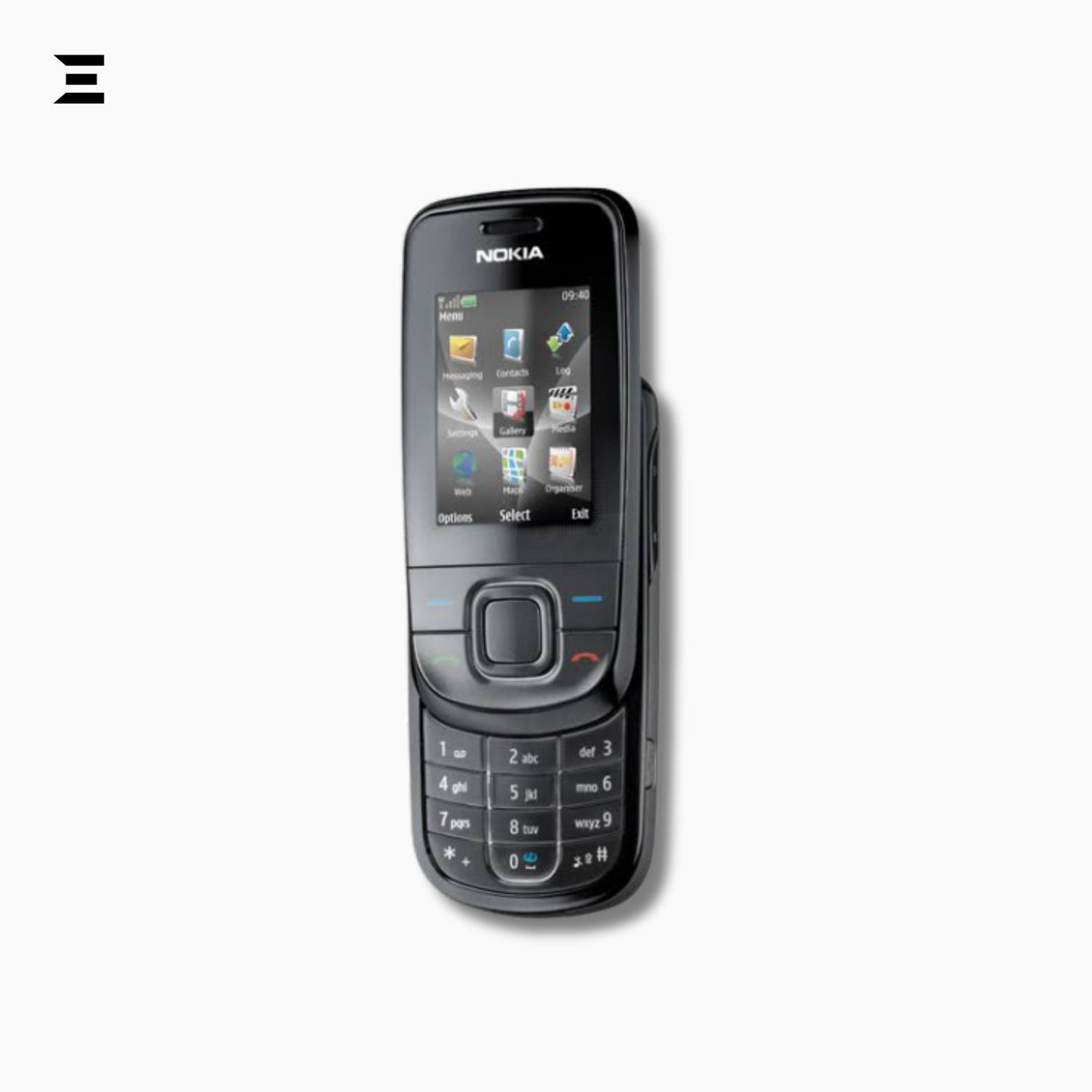 Nokia 3600 Slide Black (Brand New – Only Phone) | Original Nokia 3600s Slider Mobile Phone | Rare Collector's Edition