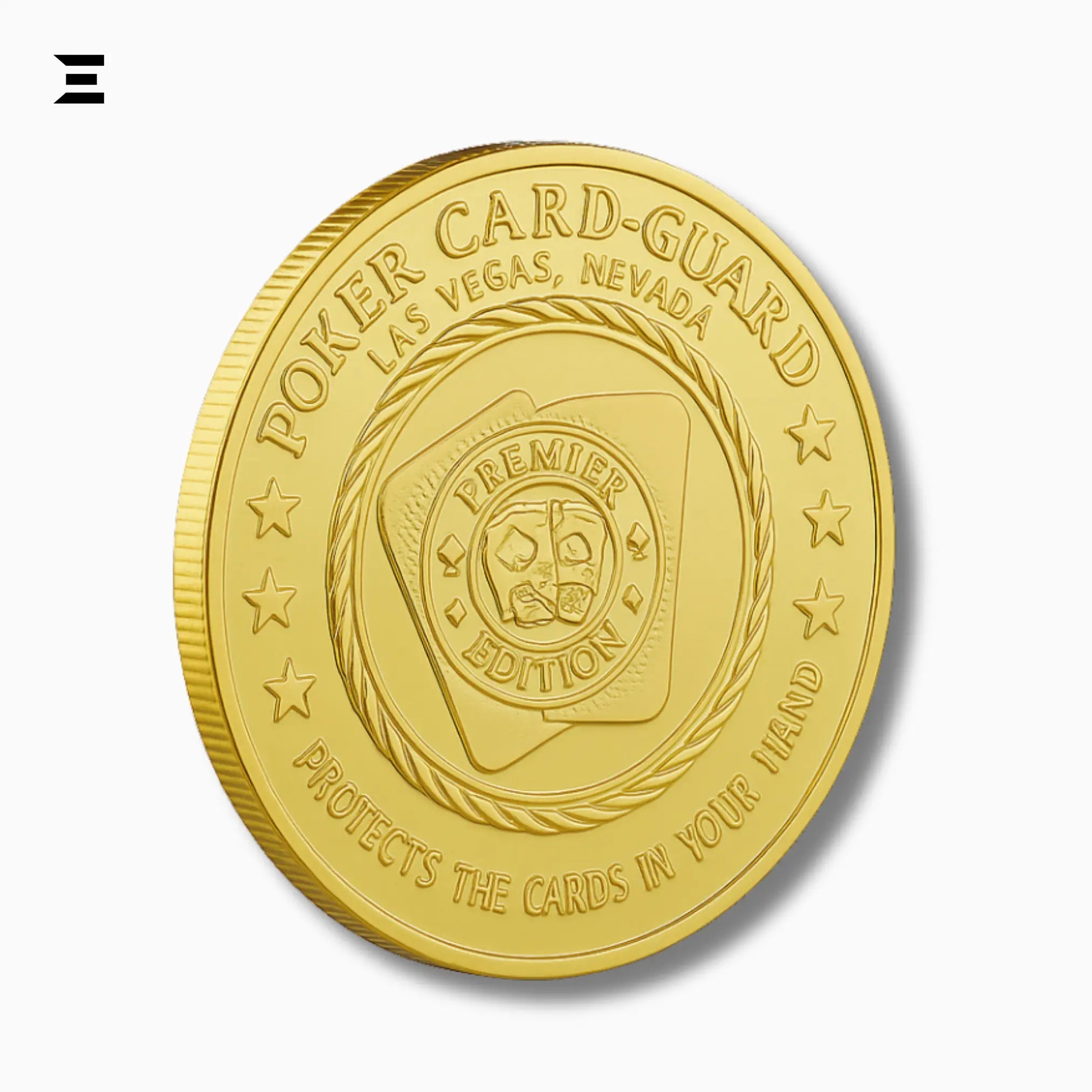 Poker Card Guard – Big Slick Ace & King | Texas Hold’em Protector Coin - IBRELIA