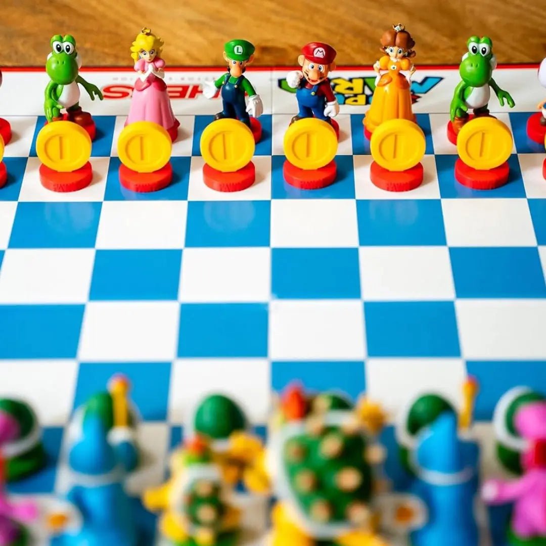 Super Mario Chess Collector’s Edition – Official Nintendo Board Game by USAopoly - IBRELIA