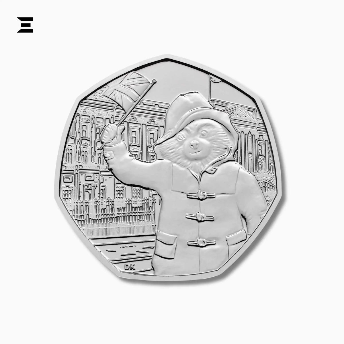 50 Pence Coin – Elizabeth II 5th Portrait | Paddington at the Palace Collectible (The Royal Mint) - IBRELIA