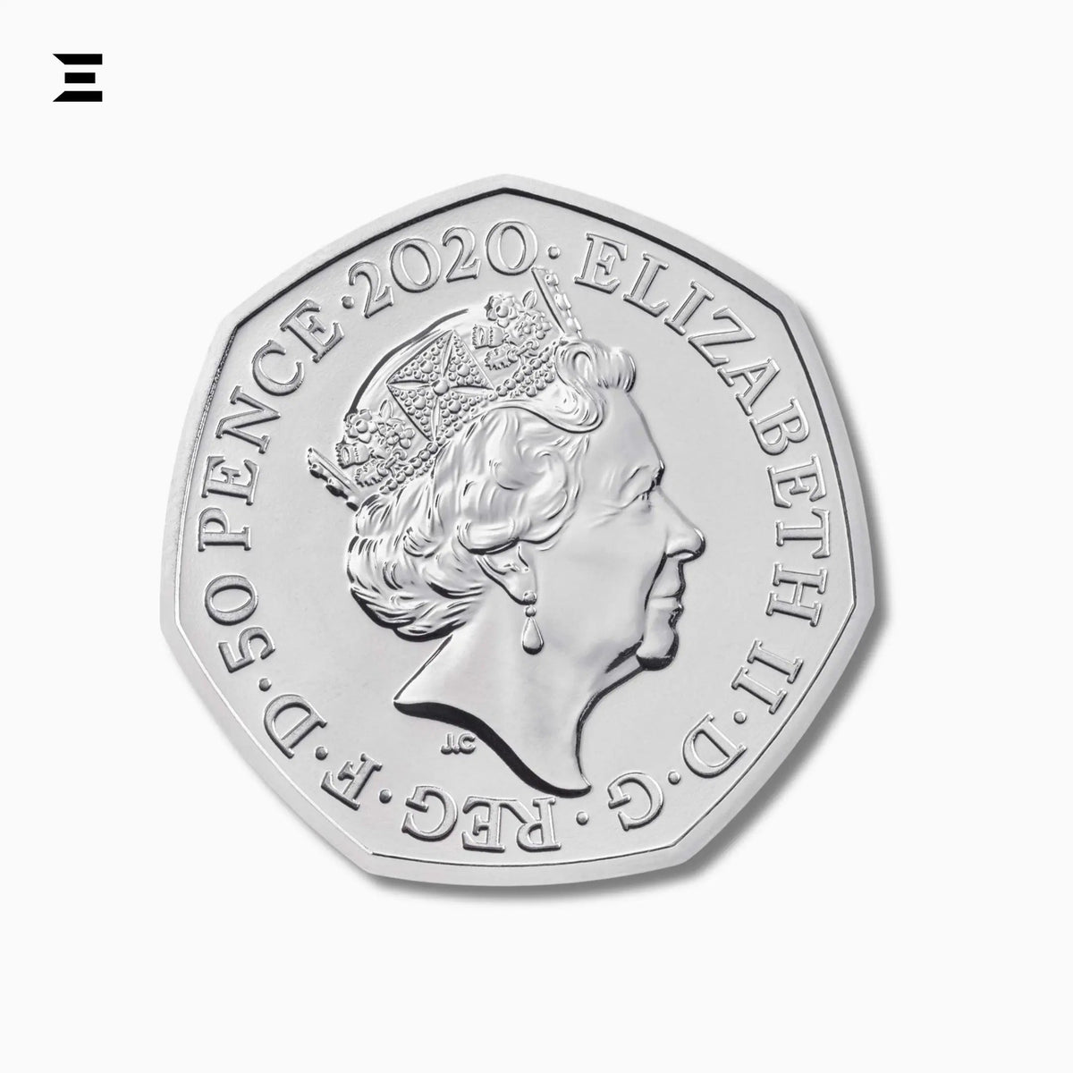 50 Pence Coin – Elizabeth II 5th Portrait | Paddington at the Palace Collectible (The Royal Mint) - IBRELIA