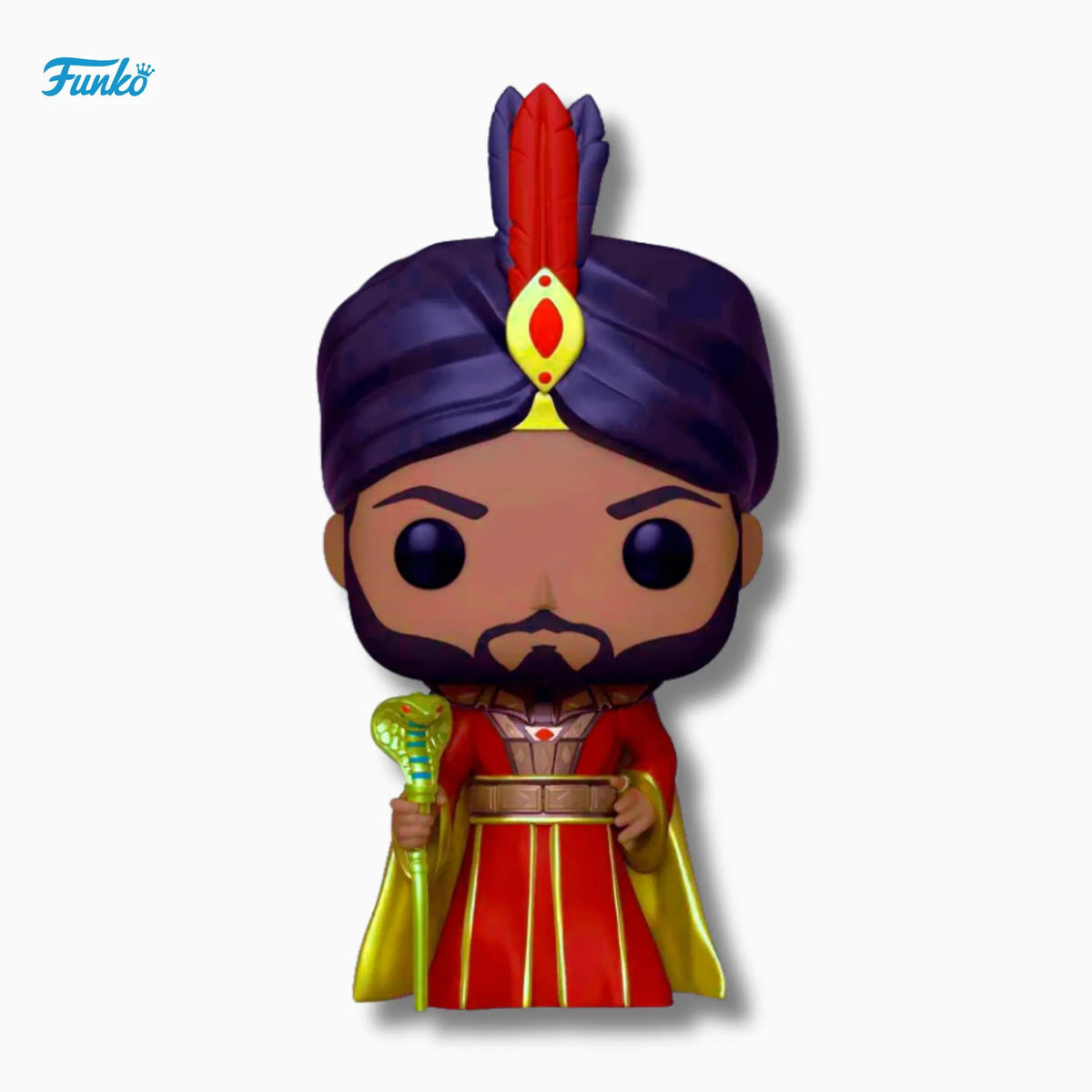 Funko Pop! Disney: Aladdin – Jafar the Royal Vizier 542 (4 - Inch Vinyl Figure) - IBRELIA