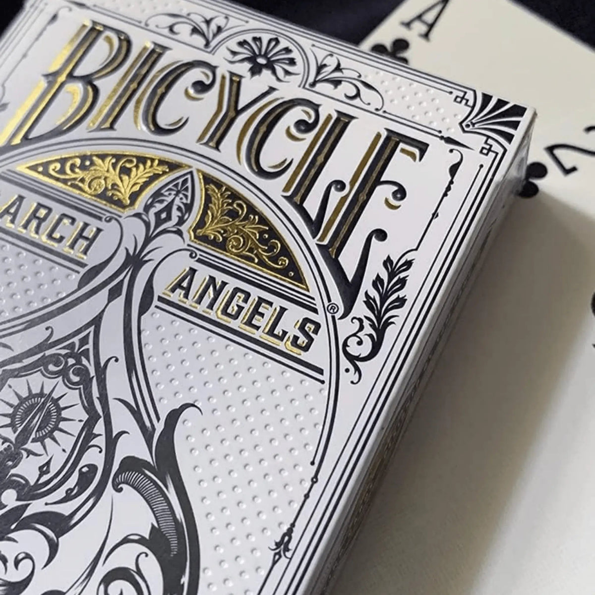 Bicycle® Archangels Playing Cards – Gold & White Edition | IBRELIA™ Collectibles - IBRELIA