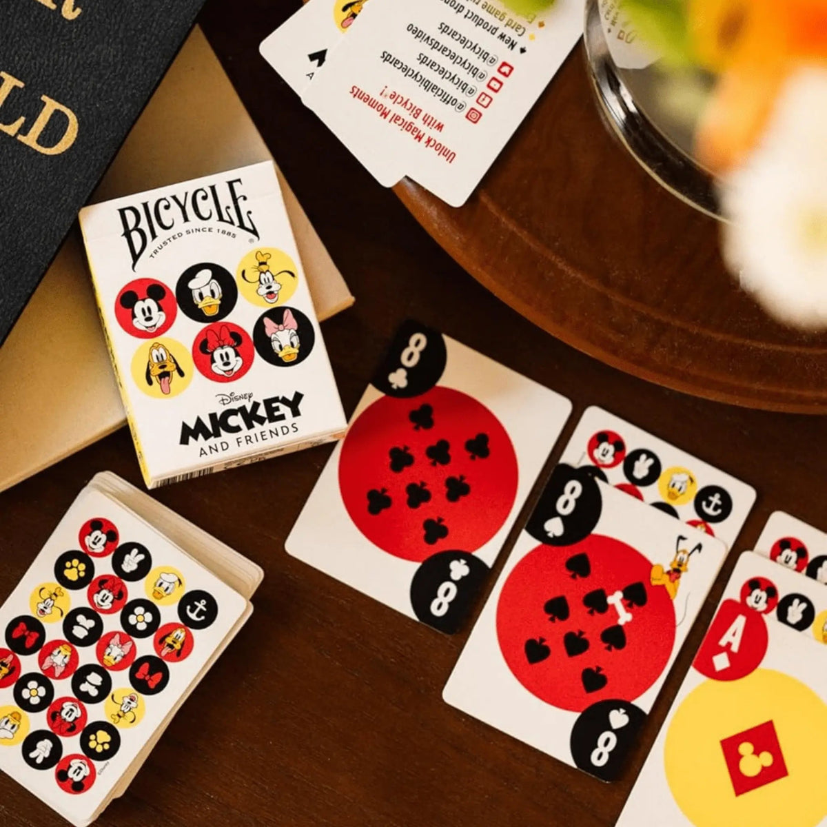Bicycle® Disney Mickey & Friends Playing Cards – Classic Character Edition (54 Cards) | IBRELIA™ Collectibles - IBRELIA