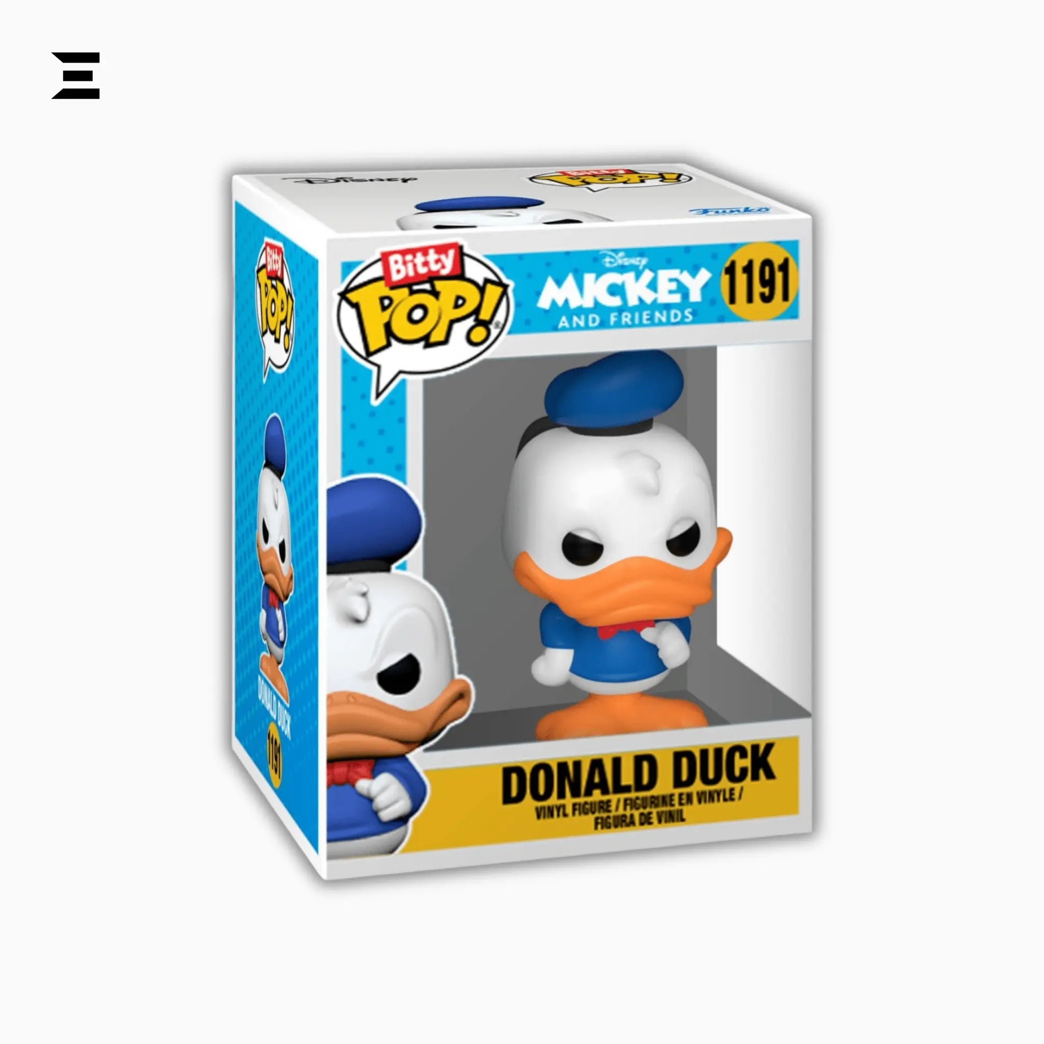 Funko Bitty Pop! Disney Classics 4 - Pack – Minnie Mouse, Daisy Duck, Donald Duck & Mystery Mini Figure | Complete Disney Character Line - Up | IBRELIA™ Collectibles - IBRELIA