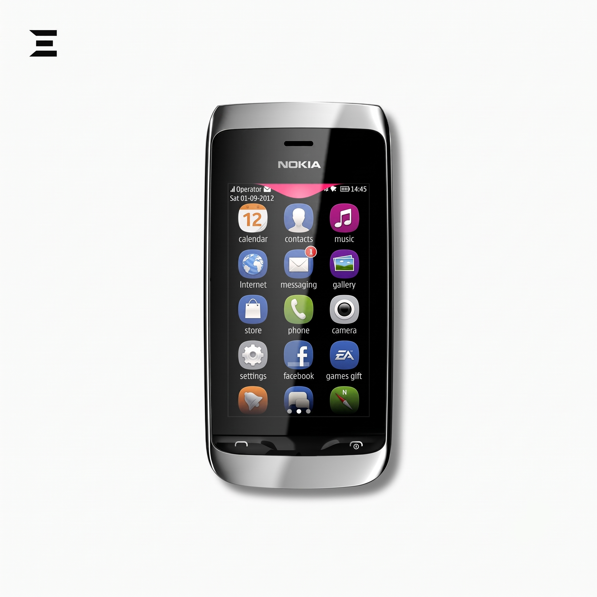 Nokia Asha 309 White | Brand New | Touchscreen WiFi Mobile | Original Nokia