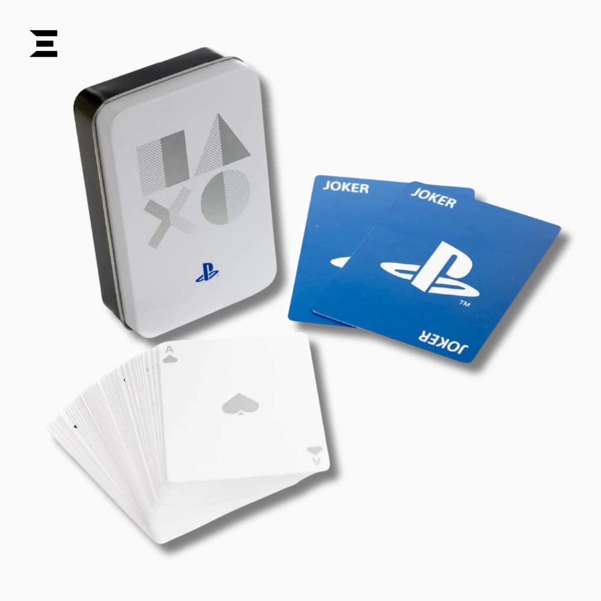 PlayStation PS5 Playing Cards – Official Paladone Deck with Storage Tin - IBRELIA