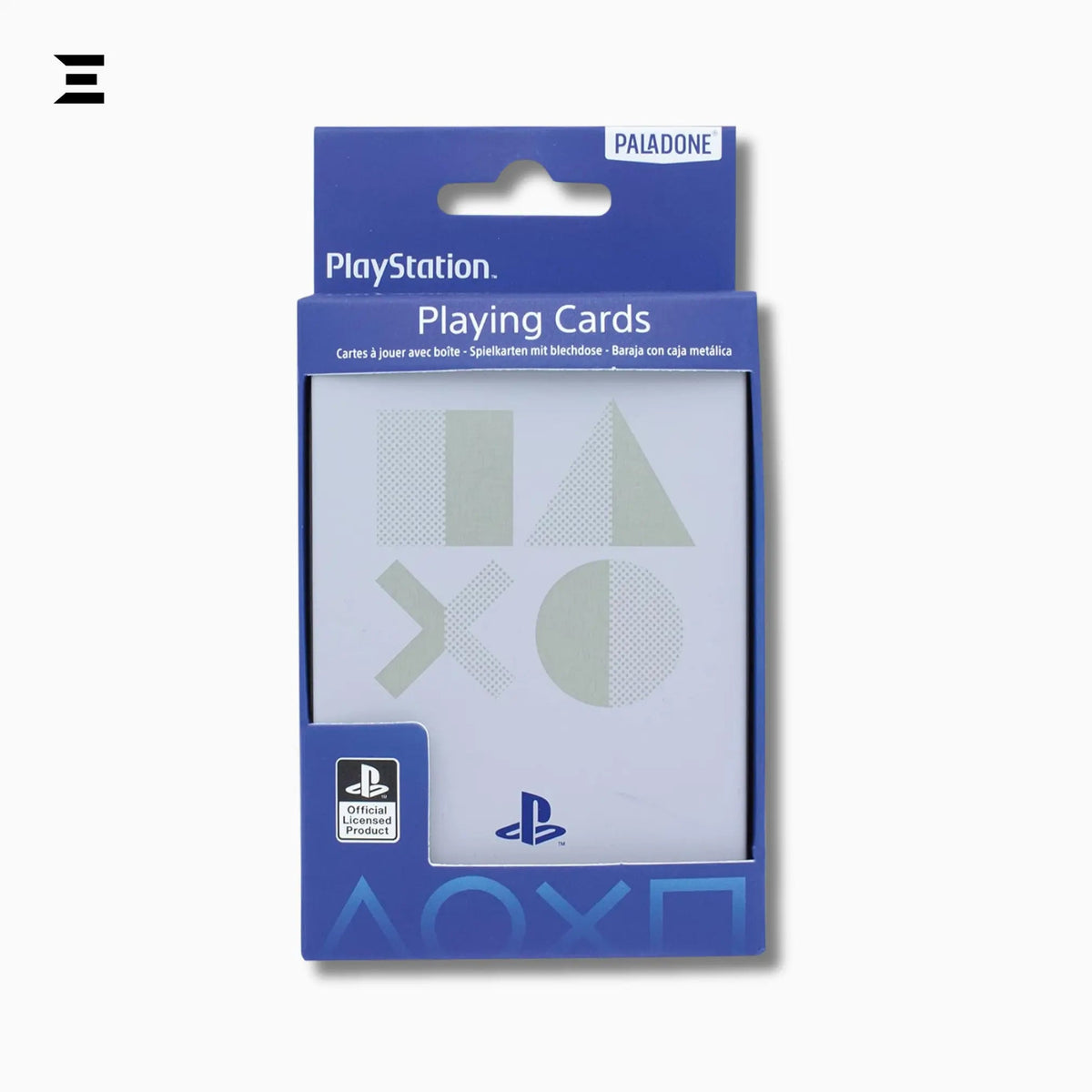 PlayStation PS5 Playing Cards – Official Paladone Deck with Storage Tin - IBRELIA
