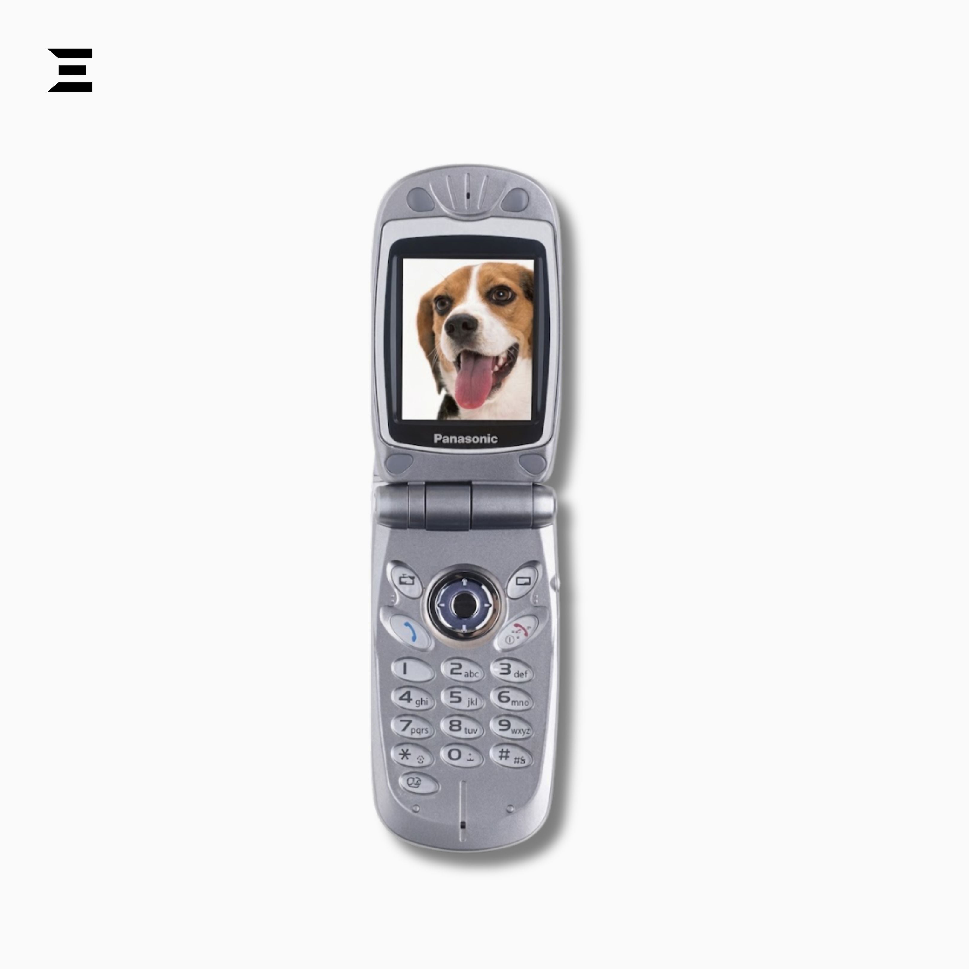 Panasonic EB-GD87 – Premium Pre-Owned | Vintage Collector Flip Mobile Phone | Phone Only – No Accessories Included