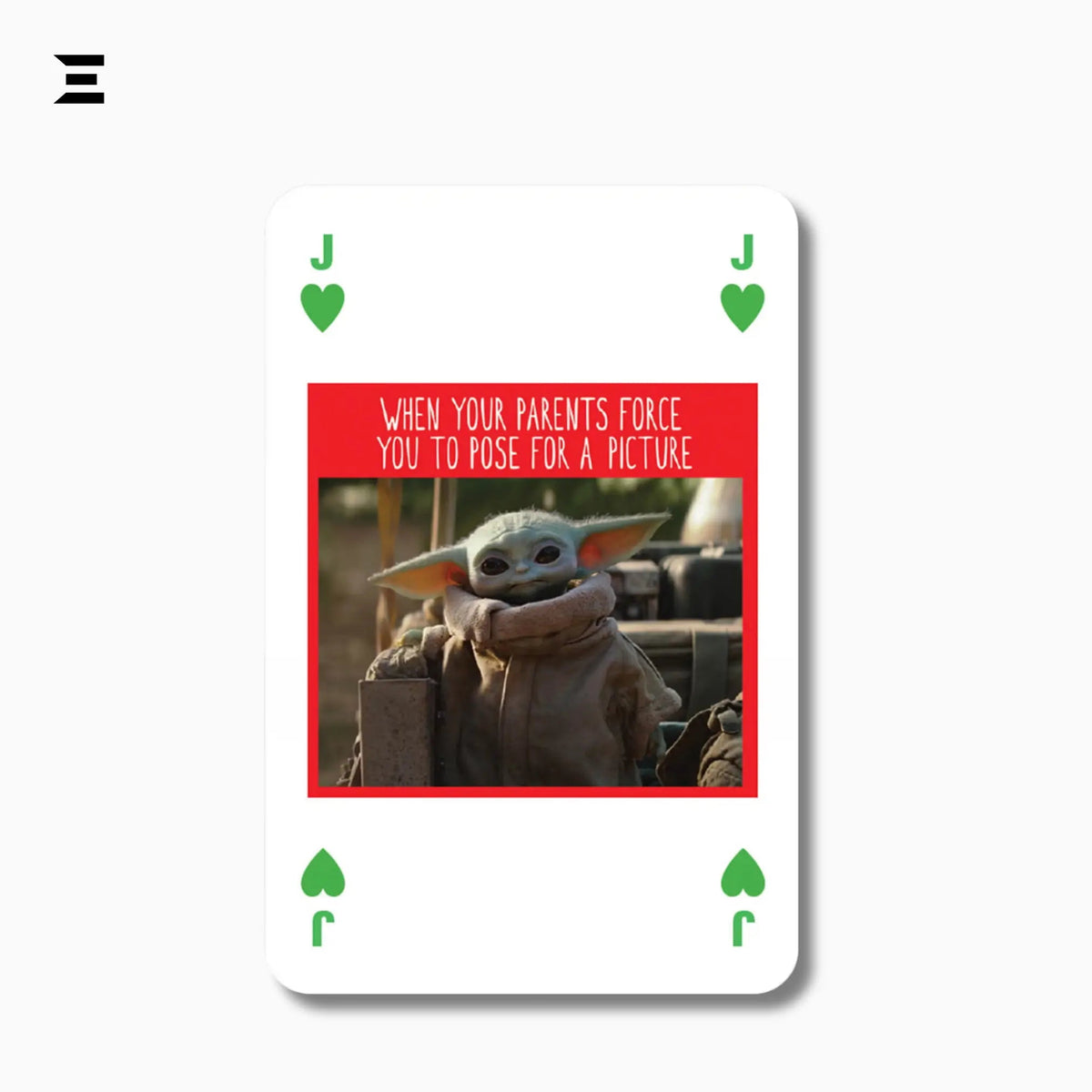 Star Wars The Mandalorian Baby Yoda Playing Cards – Waddingtons Number 1 Deck - IBRELIA
