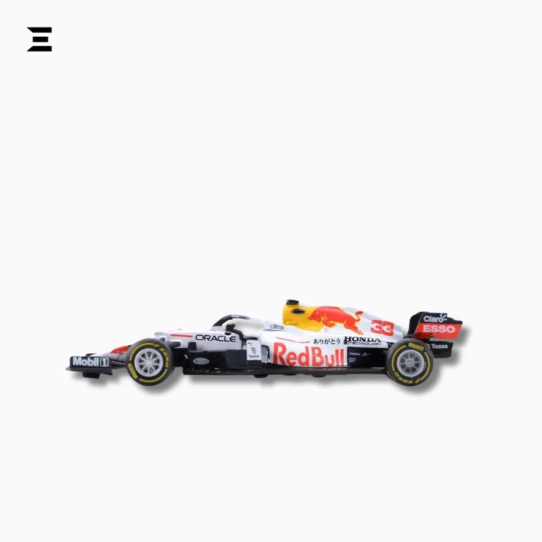 1:43 F1 RB16B Red Bull Racing Formula Car – Turkish GP 2021 Special Livery No.33 (Bburago Diecast Model) - IBRELIA