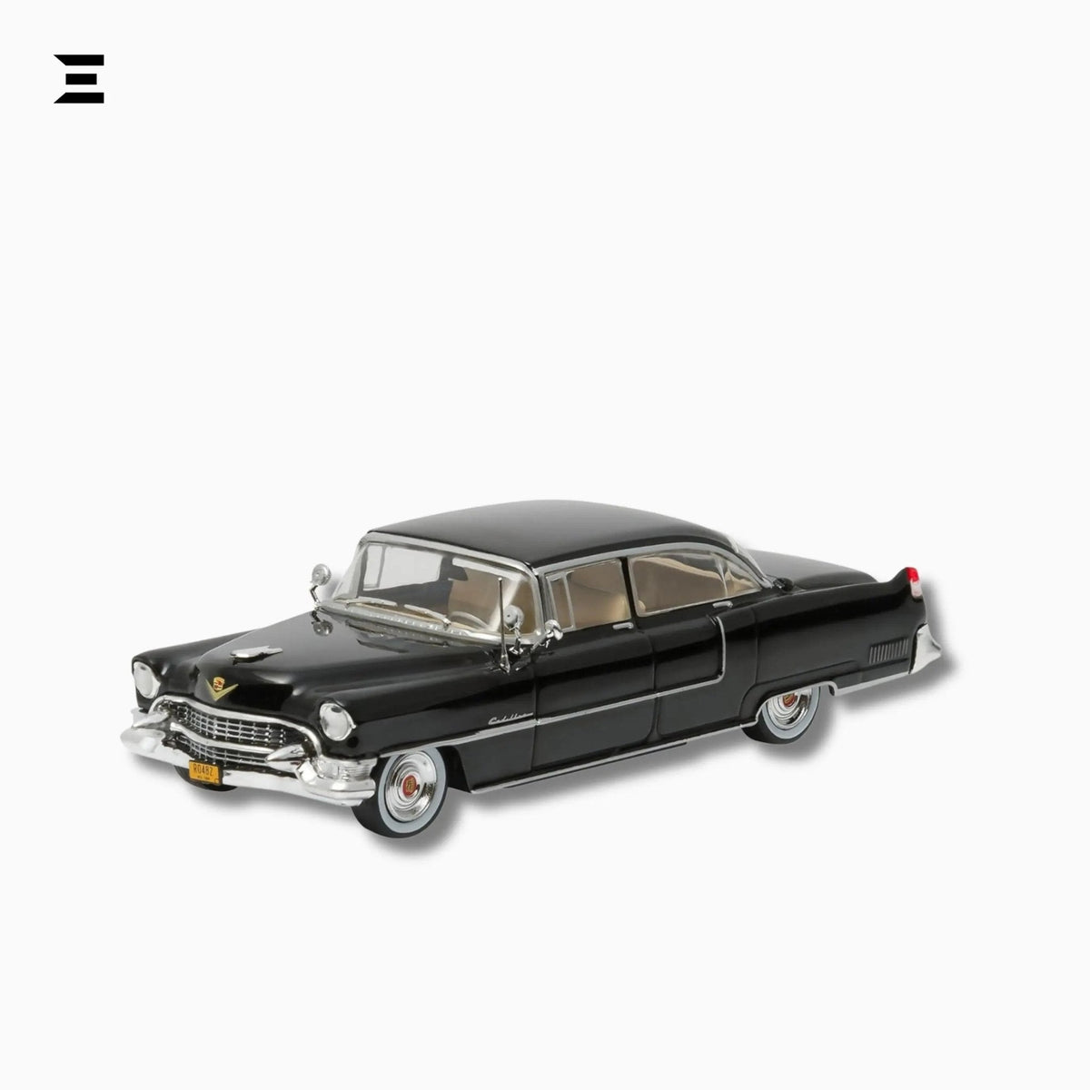 The Godfather 1955 Cadillac Fleetwood Series 60 – GreenLight 1:24 Scale Die - Cast Car Model (Black) - IBRELIA