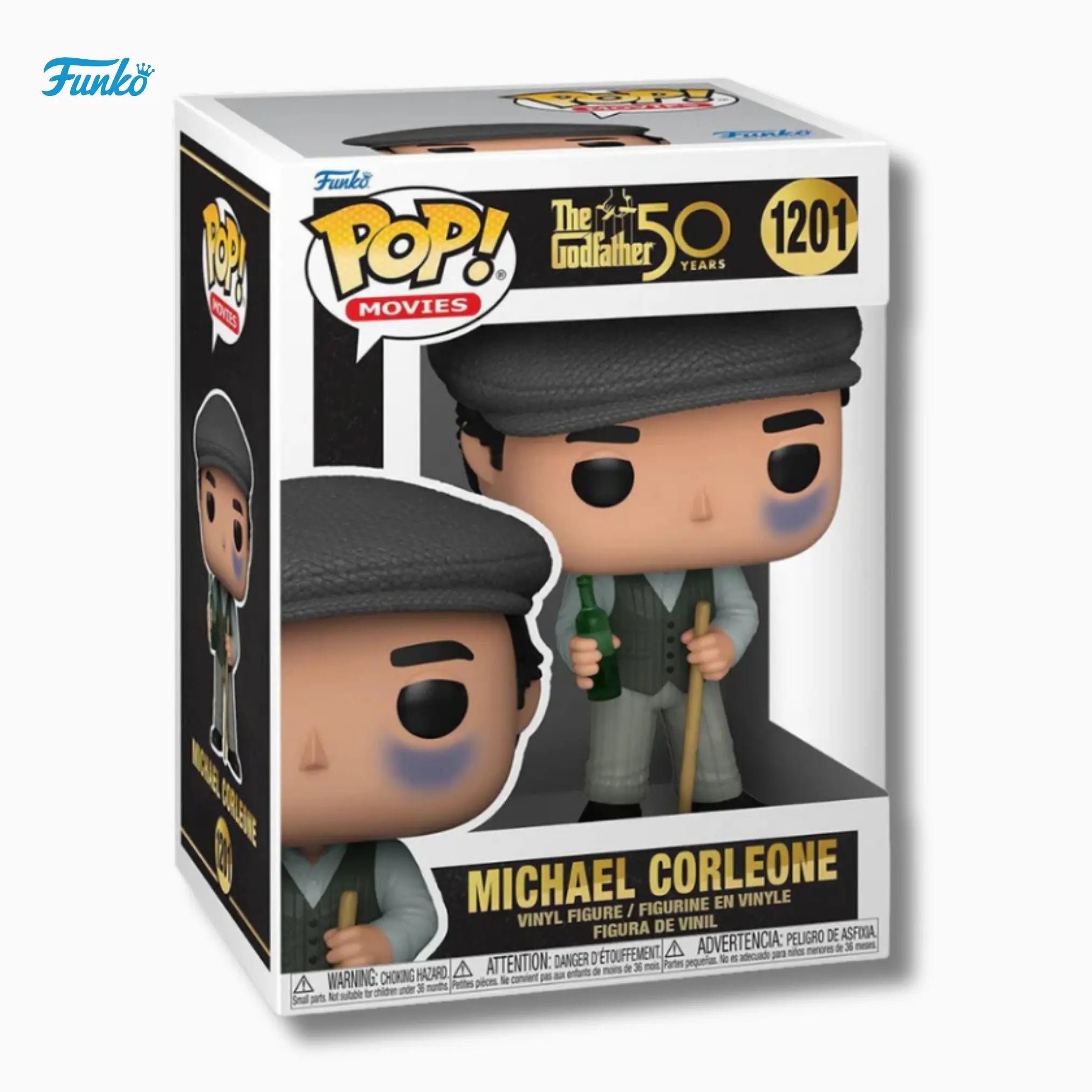 Funko Pop! Movies: The Godfather 50 Years – Michael Corleone 1201 (4 - Inch Vinyl Figure) - IBRELIA