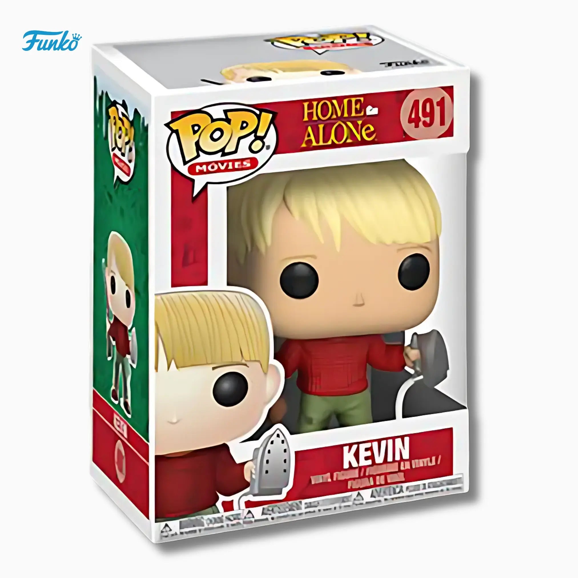 Funko Pop! Movies: Home Alone – Kevin 491 (4 - Inch Vinyl Figure) - IBRELIA