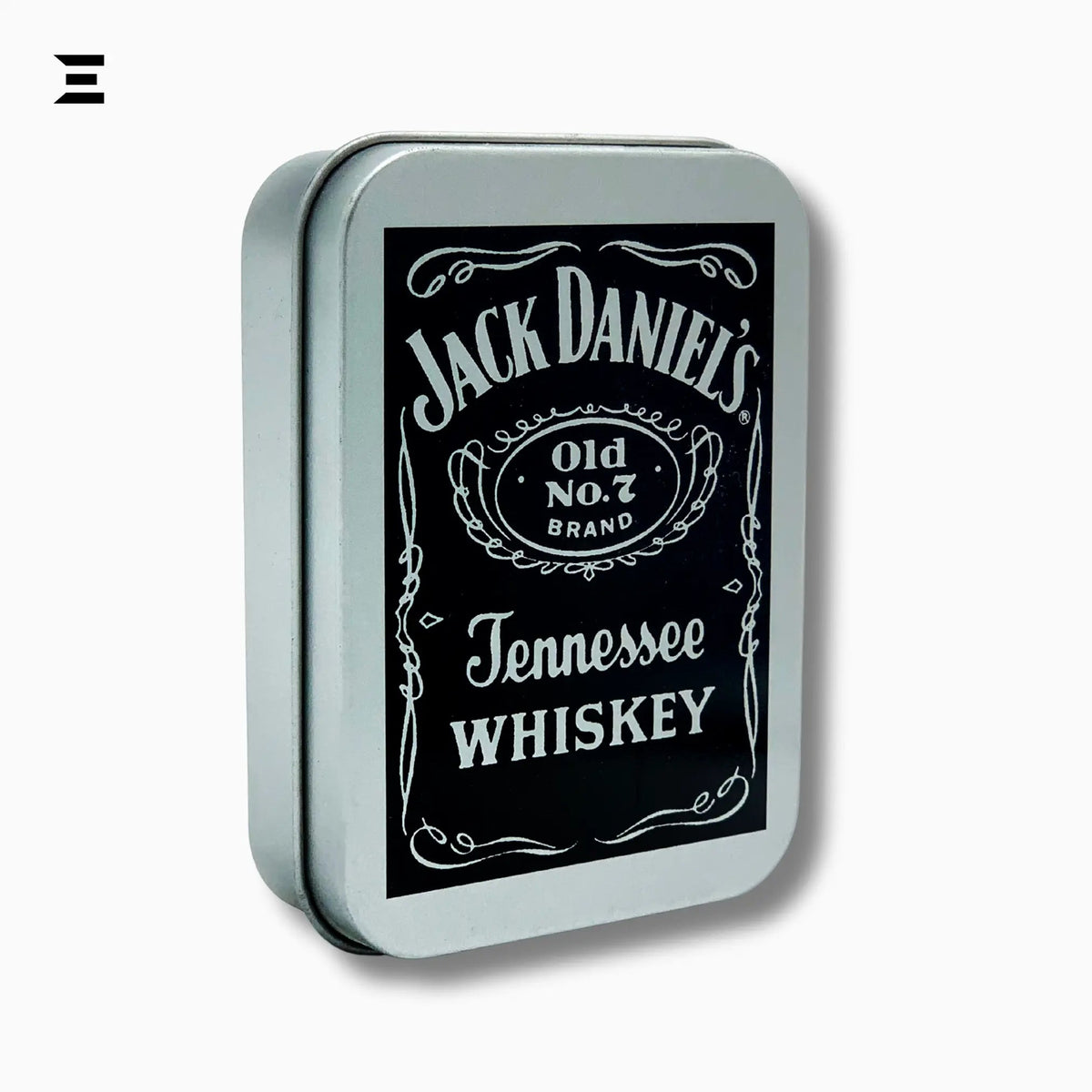 Jack Daniel’s Old No.7 Playing Cards – Silver Tobacco Tin Edition - IBRELIA