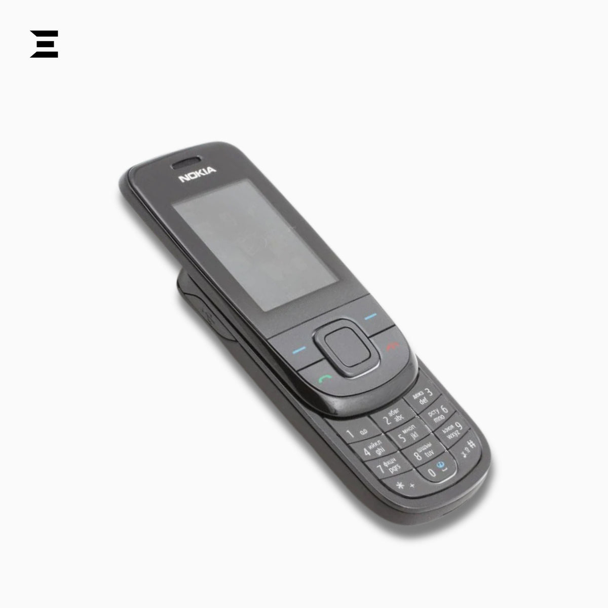 Nokia 3600 Slide Black  (Brand New – Only Phone)  | Original Nokia 3600s Slider Mobile Phone | Rare Collector's Edition