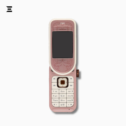 Nokia 7373 Pink & White (Brand New – Only Phone) | Original Nokia Swivel Fashion Phone | Rare Collector's Edition