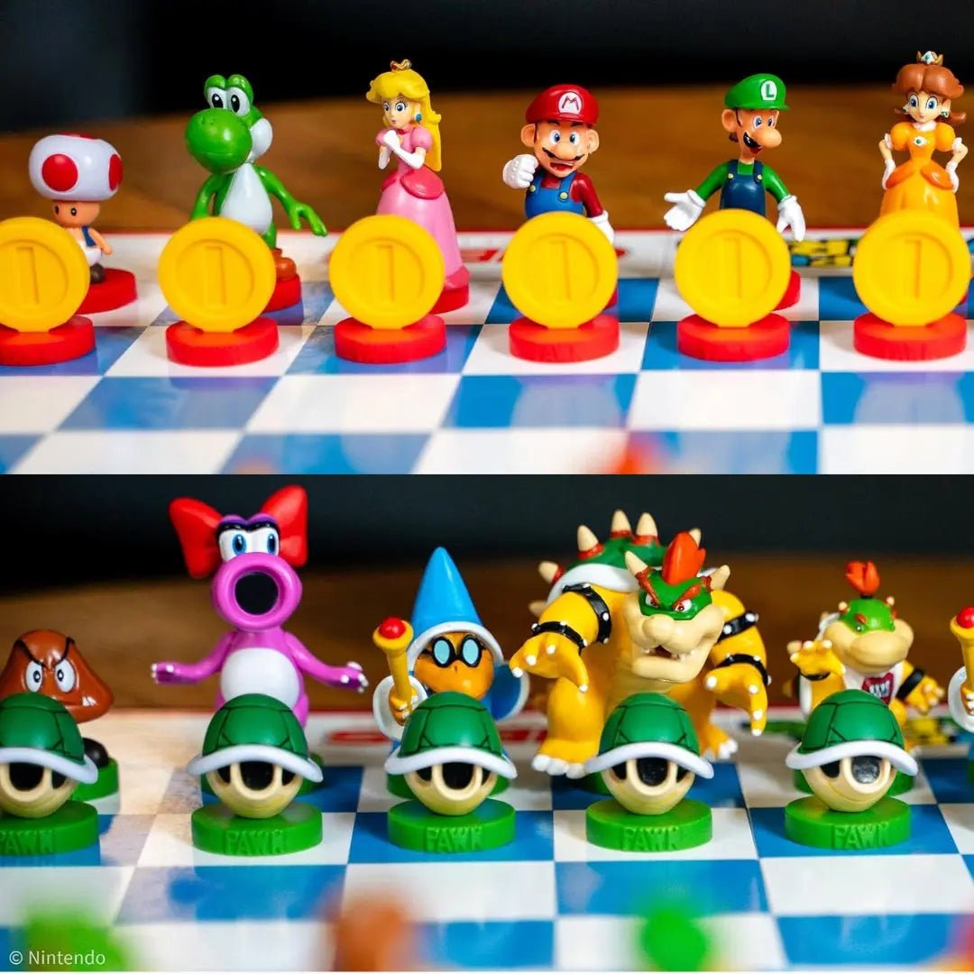 Super Mario Chess Collector’s Edition – Official Nintendo Board Game by USAopoly - IBRELIA