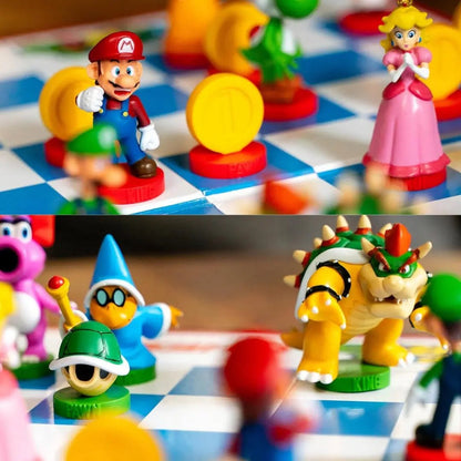 Super Mario Chess Collector’s Edition – Official Nintendo Board Game by USAopoly - IBRELIA
