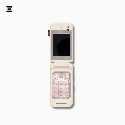 Nokia 7390 Pink & Cream (Brand New – Only Phone) | Original Nokia Flip Fashion Phone | Rare Collector's Edition