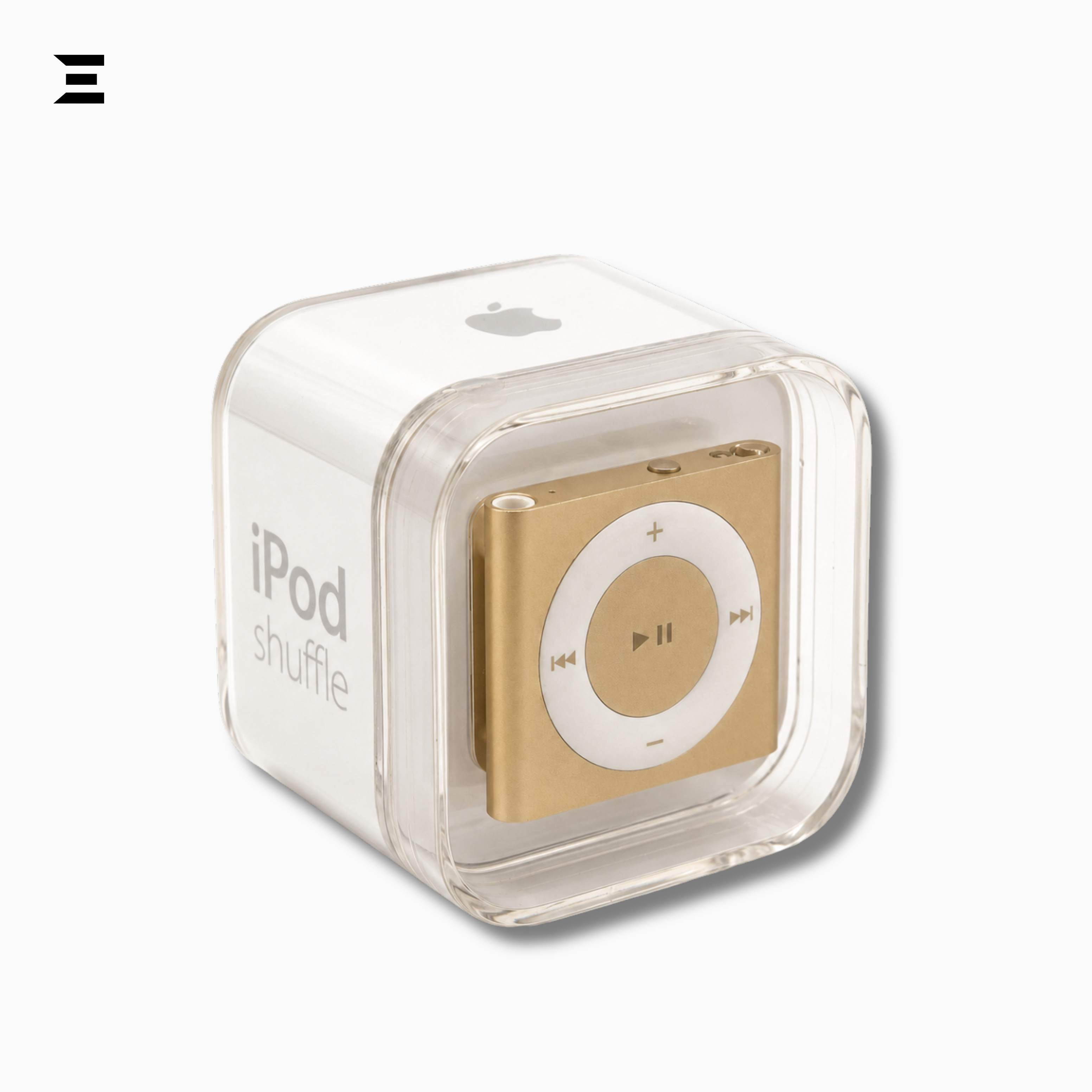 Apple iPod Shuffle 4th Generation 2GB Gold (Brand New & Sealed) | Original Apple MP3 Player | Collector's Edition
