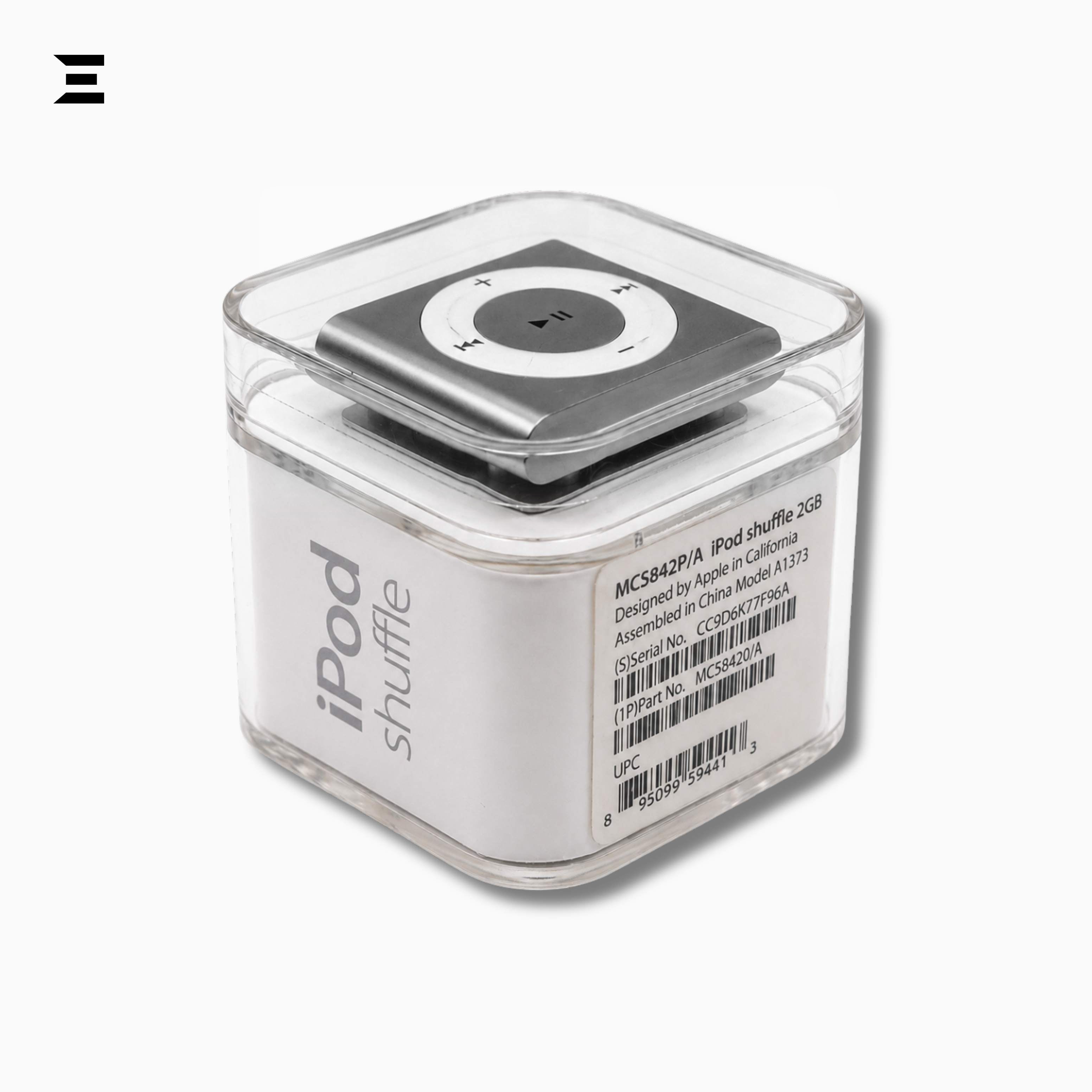 Apple iPod Shuffle 4th Generation 2GB Silver (Brand New & Factory Sealed) | Original Apple MP3 Player | Collector's Edition