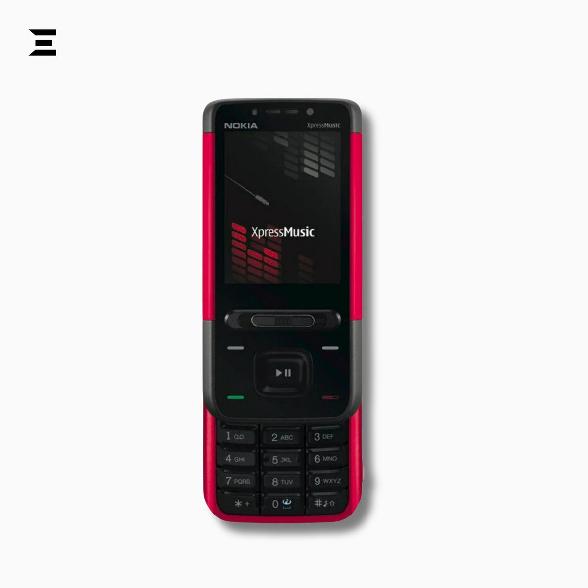 Nokia 5610 XpressMusic Black & Red (Brand New – Only Phone) | Original Nokia Music Slider Phone | Rare Collector's Edition