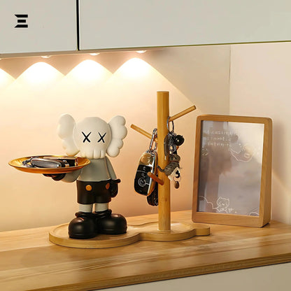 Resin Kaw Figurine Tray – Decorative Storage Key & Jewelry Holder | IBRELIA™ - IBRELIA