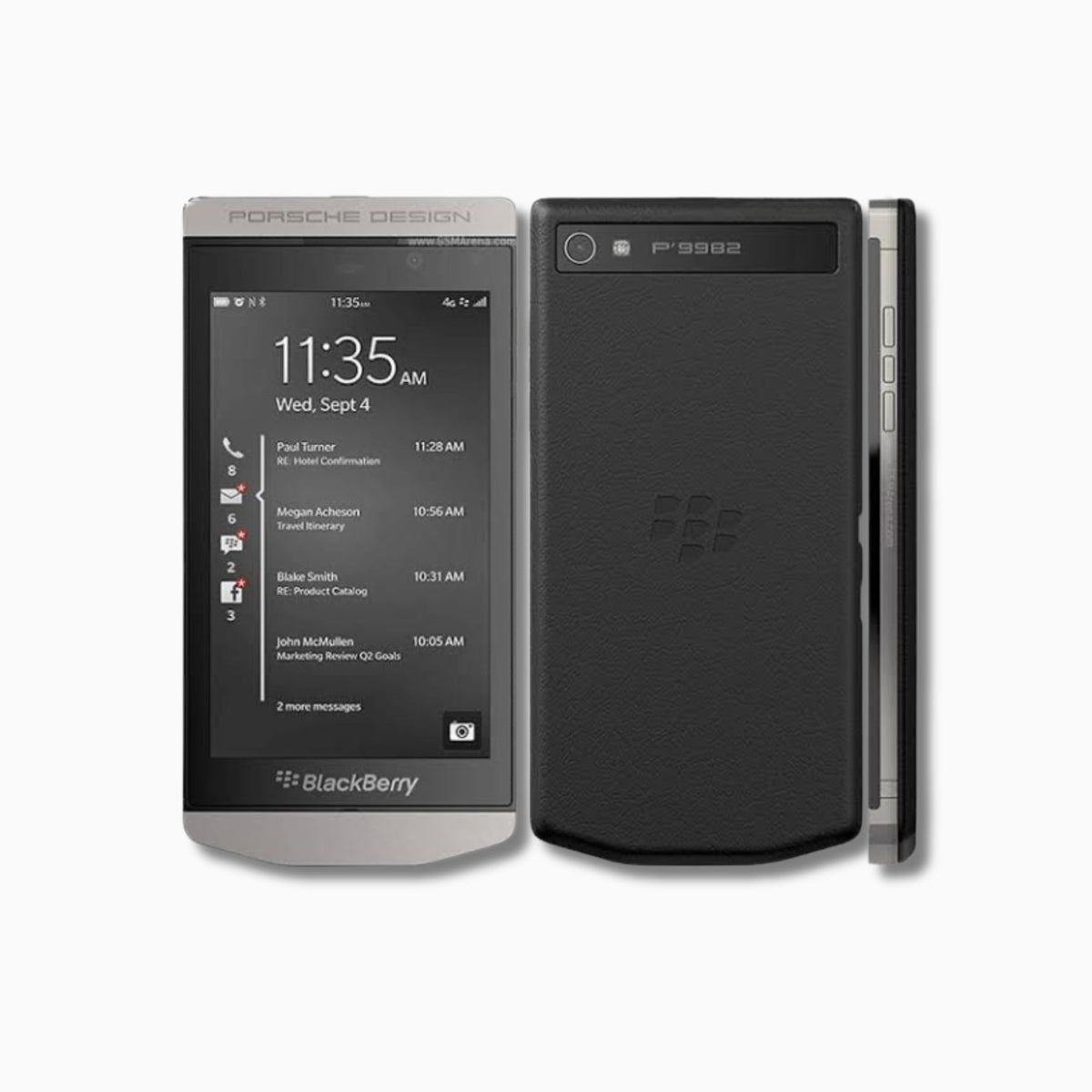 BlackBerry Porsche Design P’9982 – Brand New Collector’s Set with Original Box & Accessories