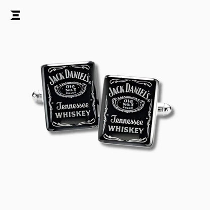 Jack Daniel’s Old No. 7 Tennessee Whiskey Cufflinks – Official Gift Box Set - IBRELIA