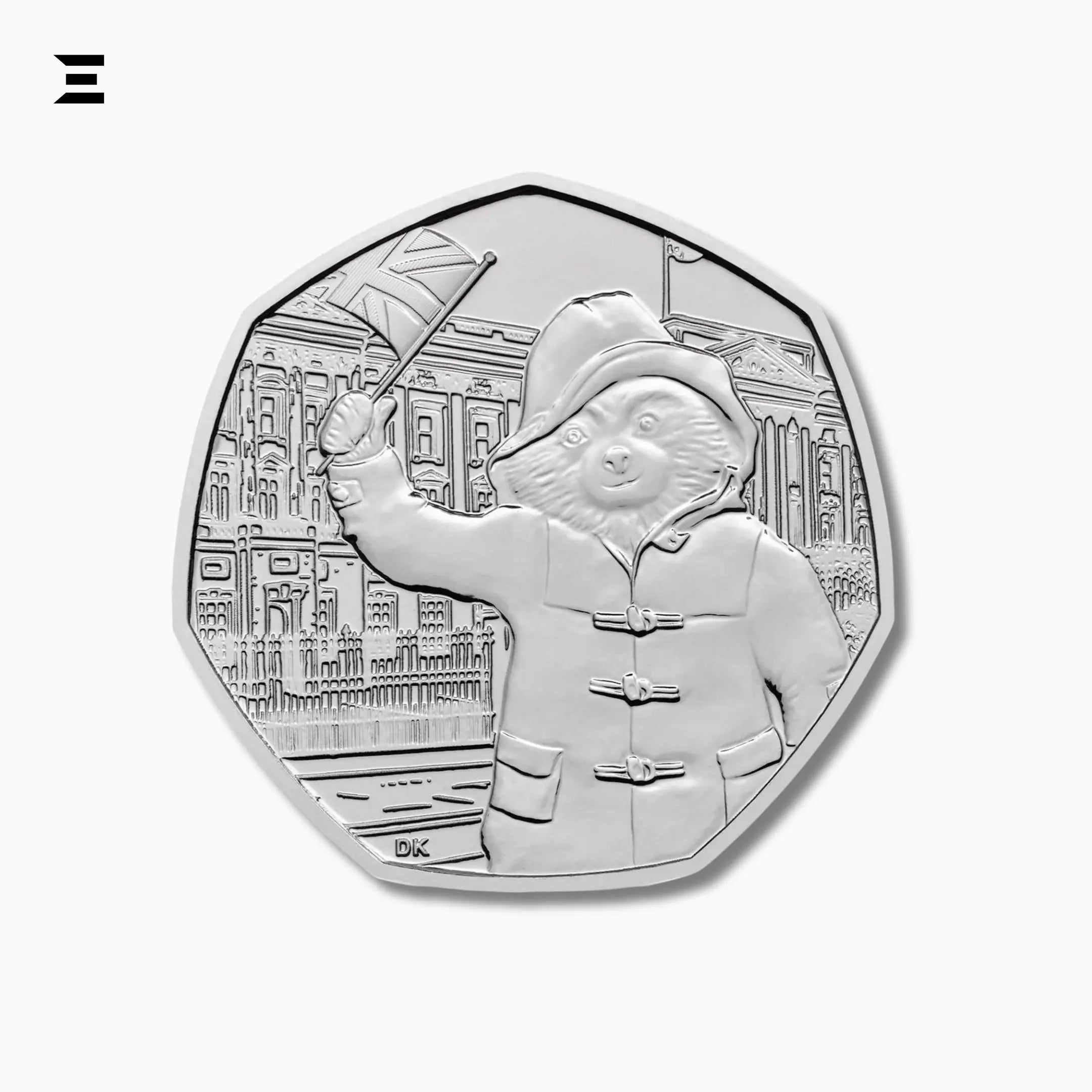 50 Pence Coin – Elizabeth II 5th Portrait | Paddington at the Palace Collectible (The Royal Mint) - IBRELIA