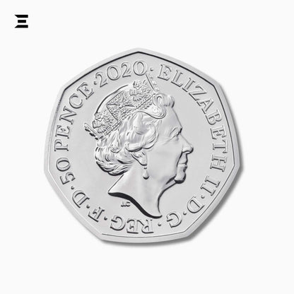 50 Pence Coin – Elizabeth II 5th Portrait | Paddington at the Palace Collectible (The Royal Mint) - IBRELIA