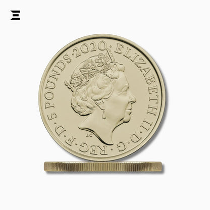 The Royal Mint £5 Elton John Commemorative Coin – Elizabeth II 5th Portrait - IBRELIA