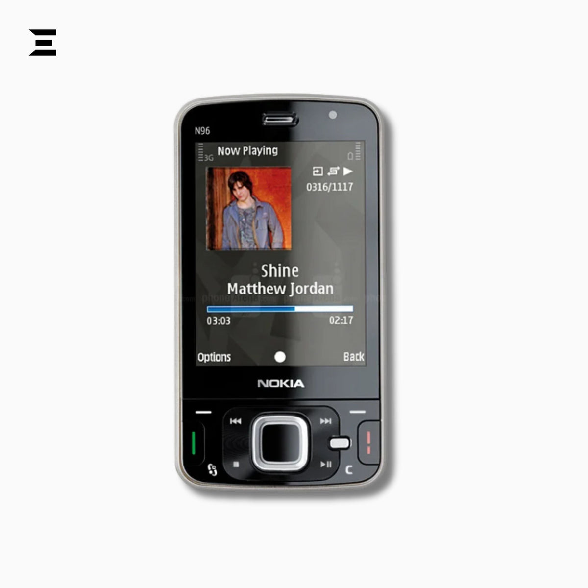 Nokia N96 16GB Black (Brand New – Only Phone) | Original Nokia Nseries Dual-Slider | Rare Collector’s Mobile
