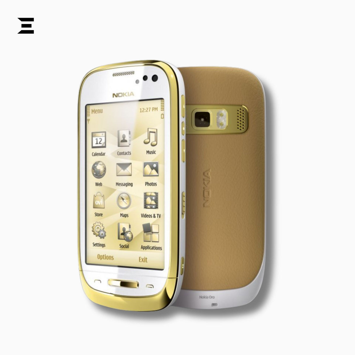 Nokia Oro 18K Gold Plated Limited Edition (Brand New – Complete Box) | Original Luxury Nokia Smartphone | Rare Collector's Edition