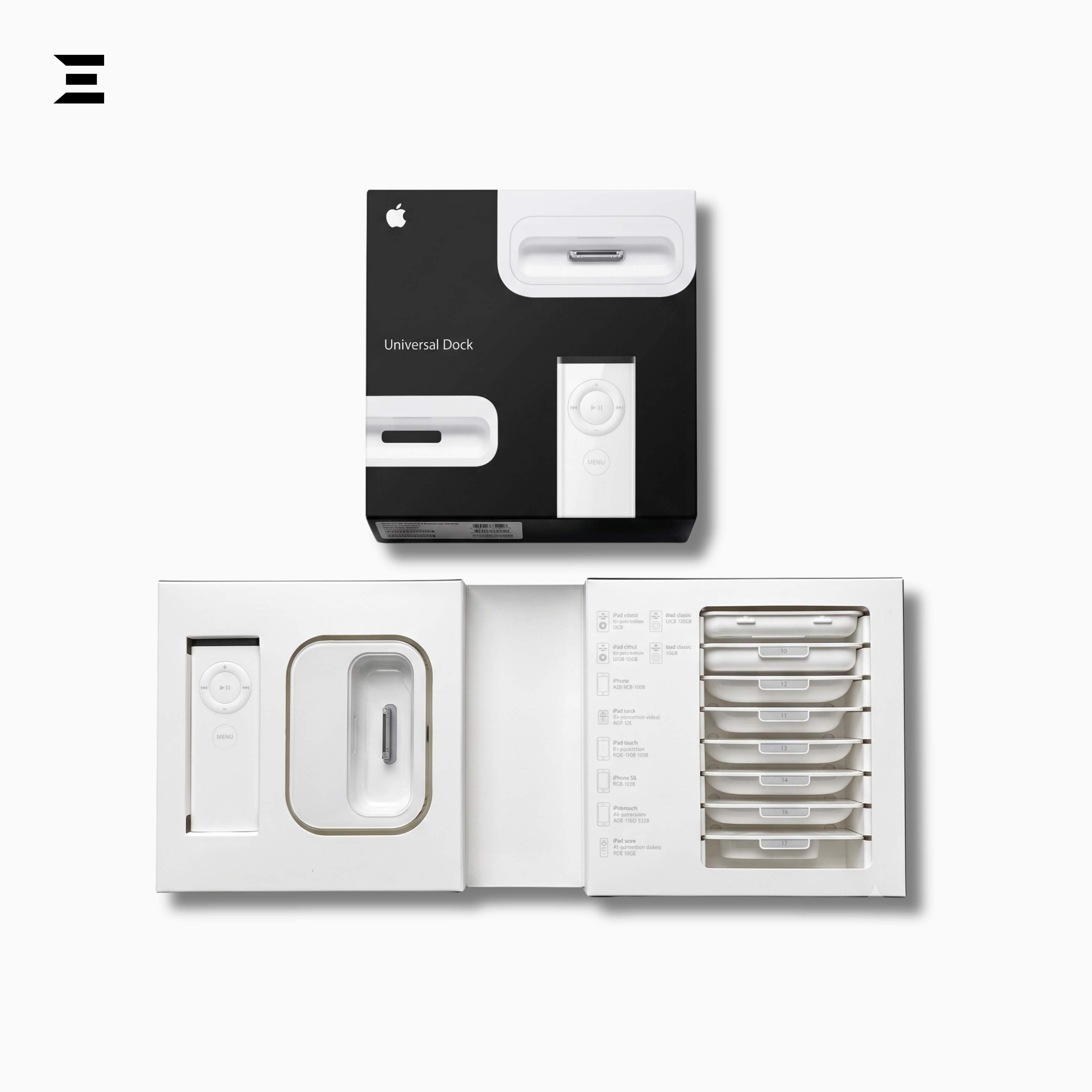 Apple Universal Dock MB125G/B (Brand New & Factory Sealed) | Original Apple Charging & Sync Dock | Collector's Edition