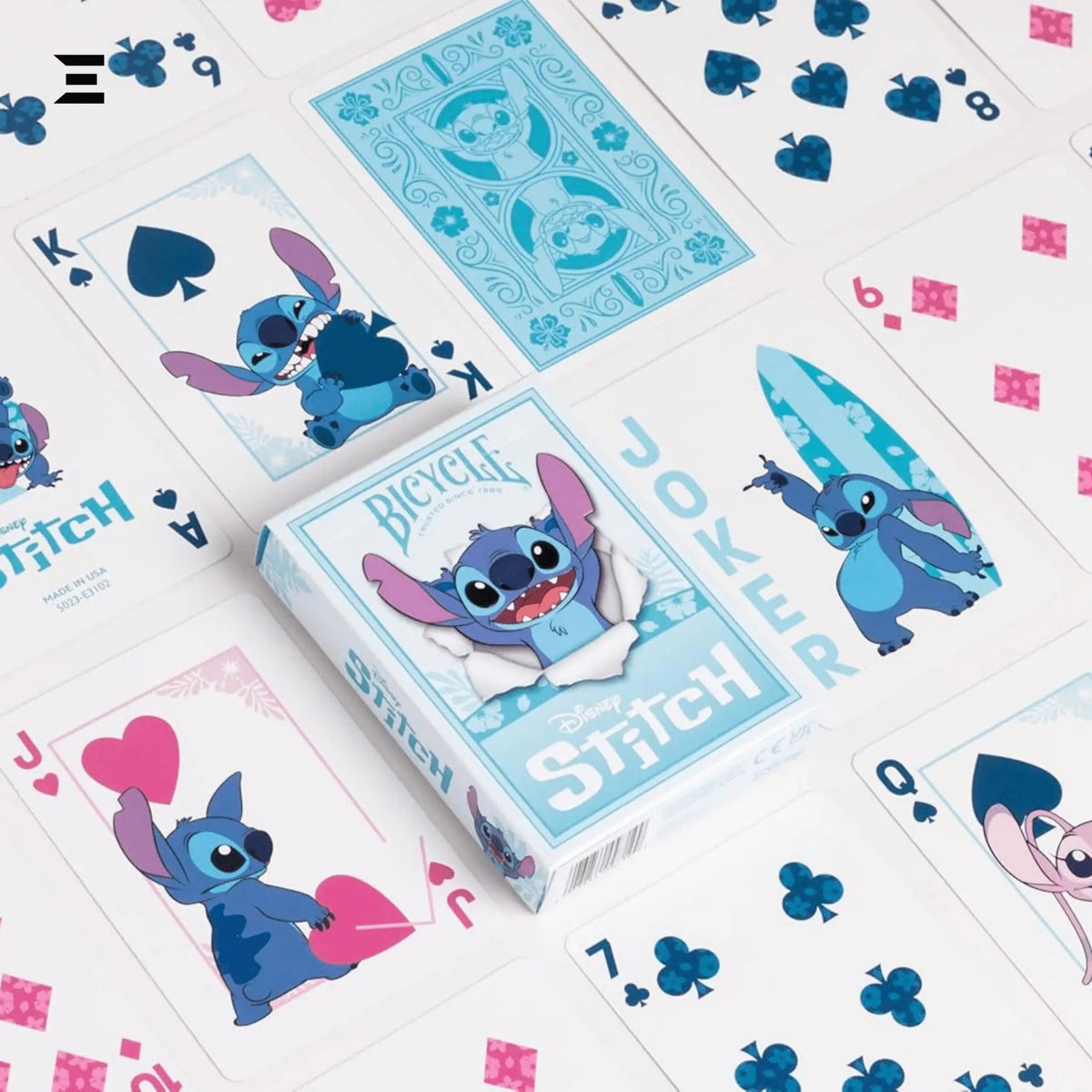 Bicycle® Disney Stitch Playing Cards – Limited Blue Edition (54 Cards) | IBRELIA™ Collectibles - IBRELIA