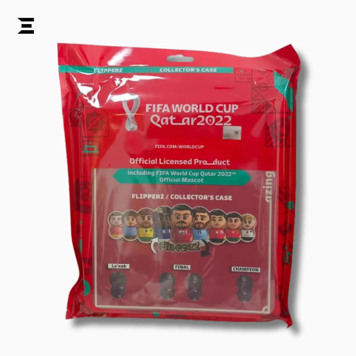 FIFA World Cup Qatar 2022 Flipperz Collector’s Case – Official Licensed Product - IBRELIA