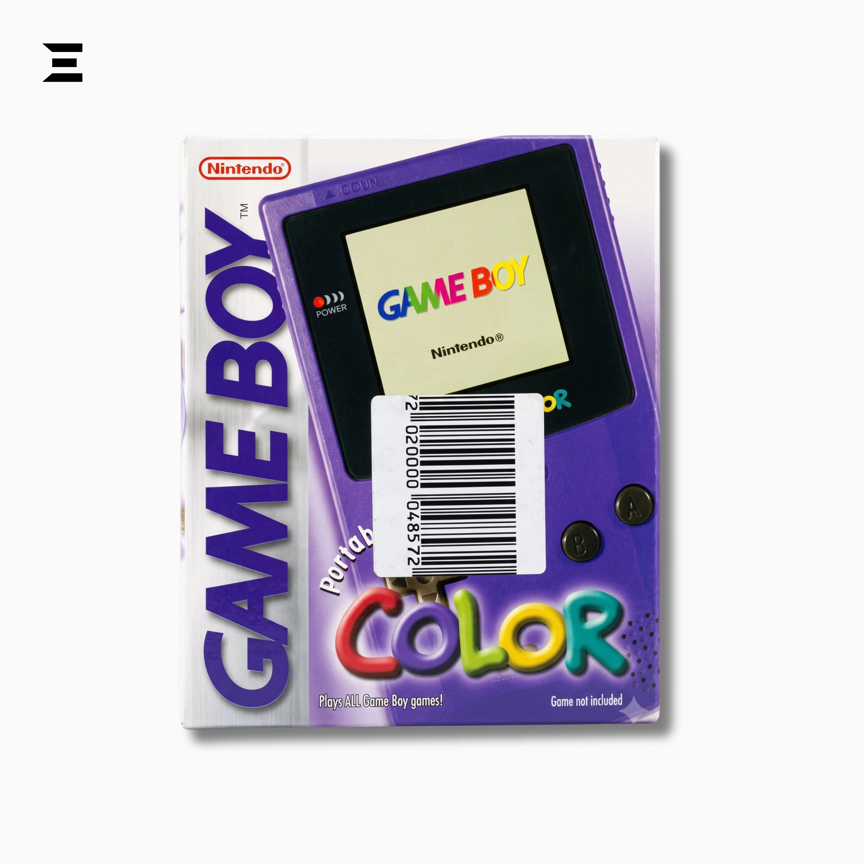 Nintendo Game Boy Color Purple (Brand New Sealed) – Factory New CGB-001 Retro Handheld Console Collectible