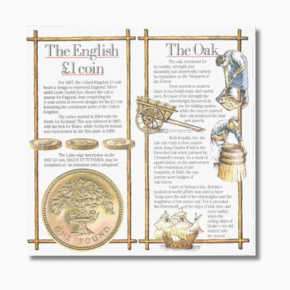 1987 United Kingdom Brilliant Uncirculated Coin Set – Royal Mint - IBRELIA