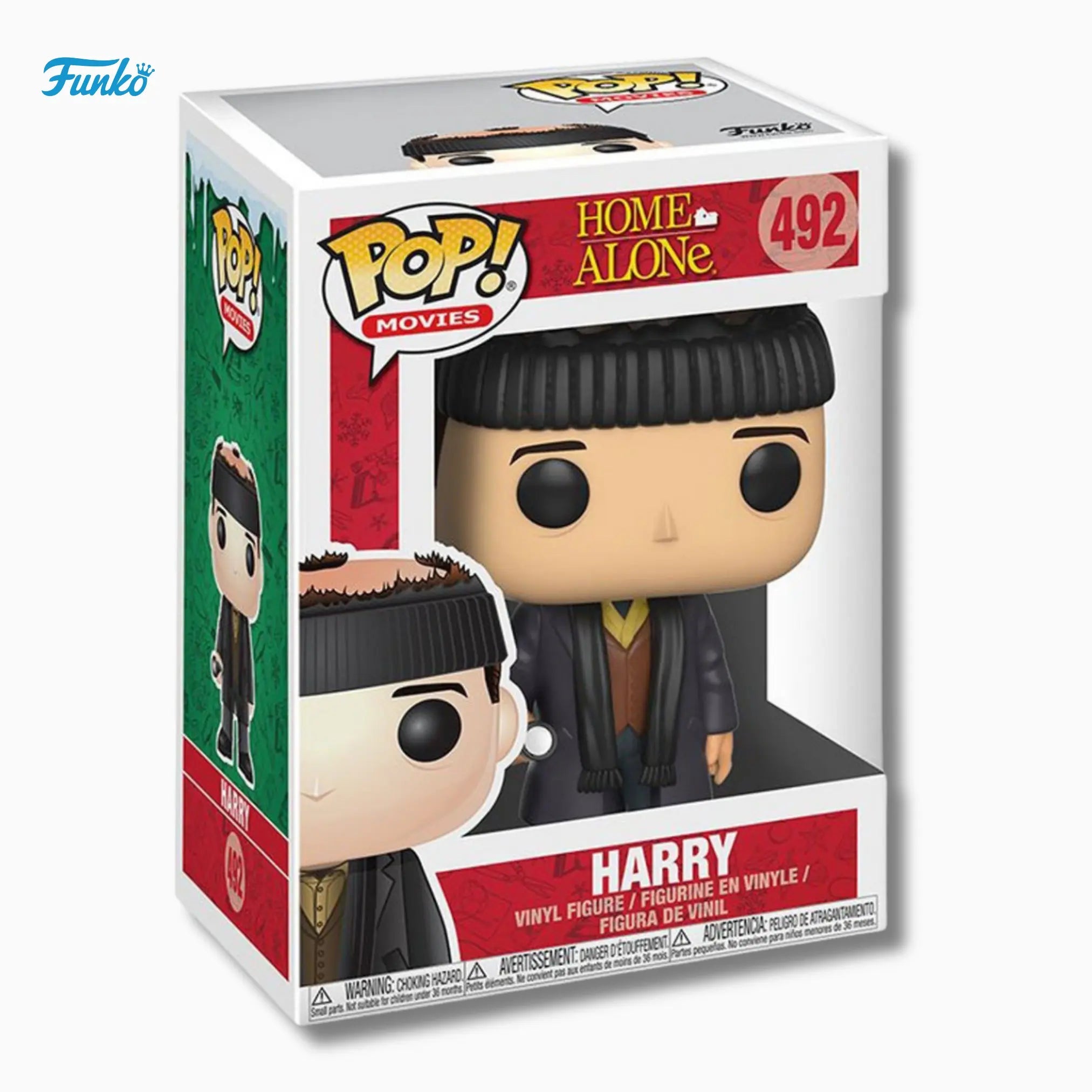 Funko Pop! Movies: Home Alone – Harry 492 (4 - Inch Vinyl Figure) - IBRELIA