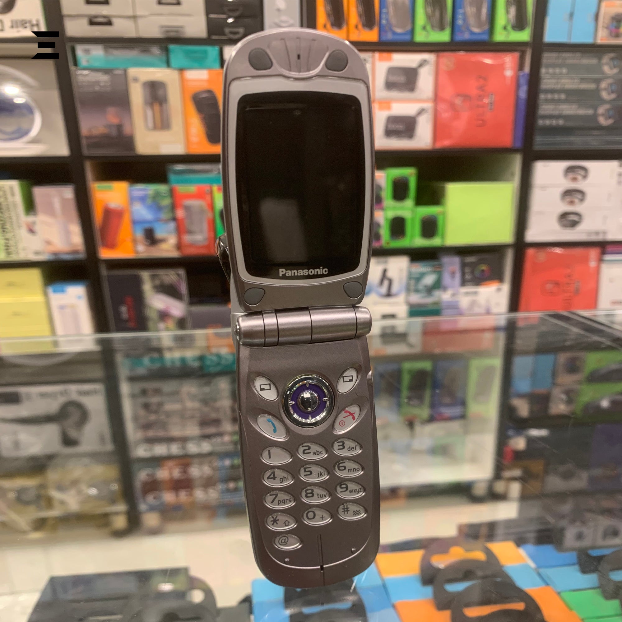 Panasonic EB-GD87 – Premium Pre-Owned | Vintage Collector Flip Mobile Phone | Phone Only – No Accessories Included