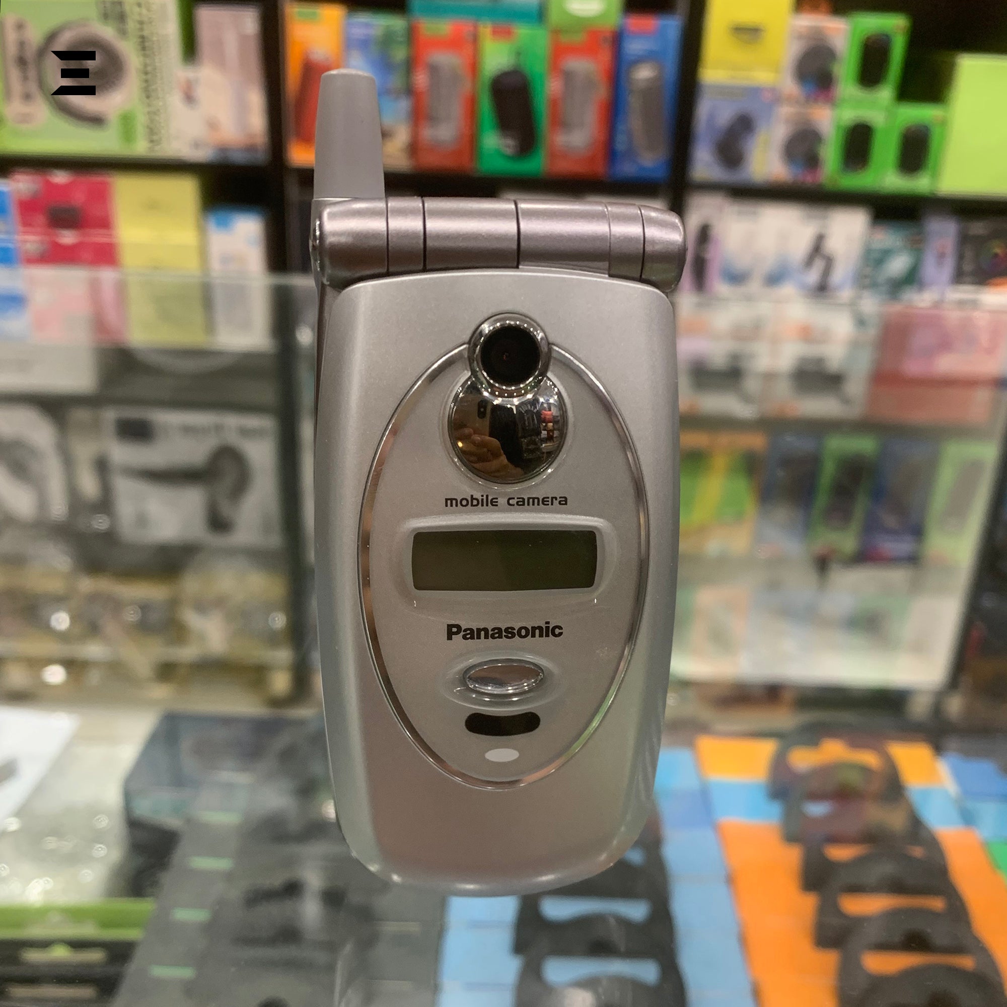 Panasonic EB-GD87 – Premium Pre-Owned | Vintage Collector Flip Mobile Phone | Phone Only – No Accessories Included