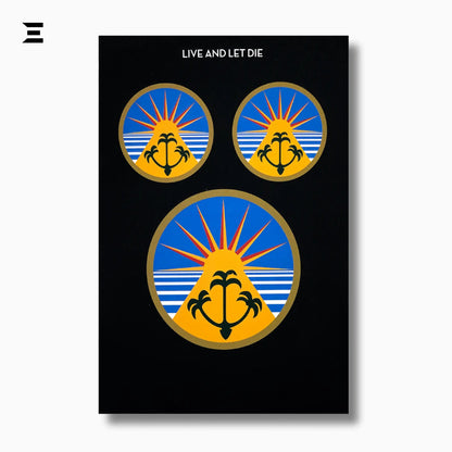 James Bond 007 Villains Sticker Pack – Collectible Movie Decals - IBRELIA