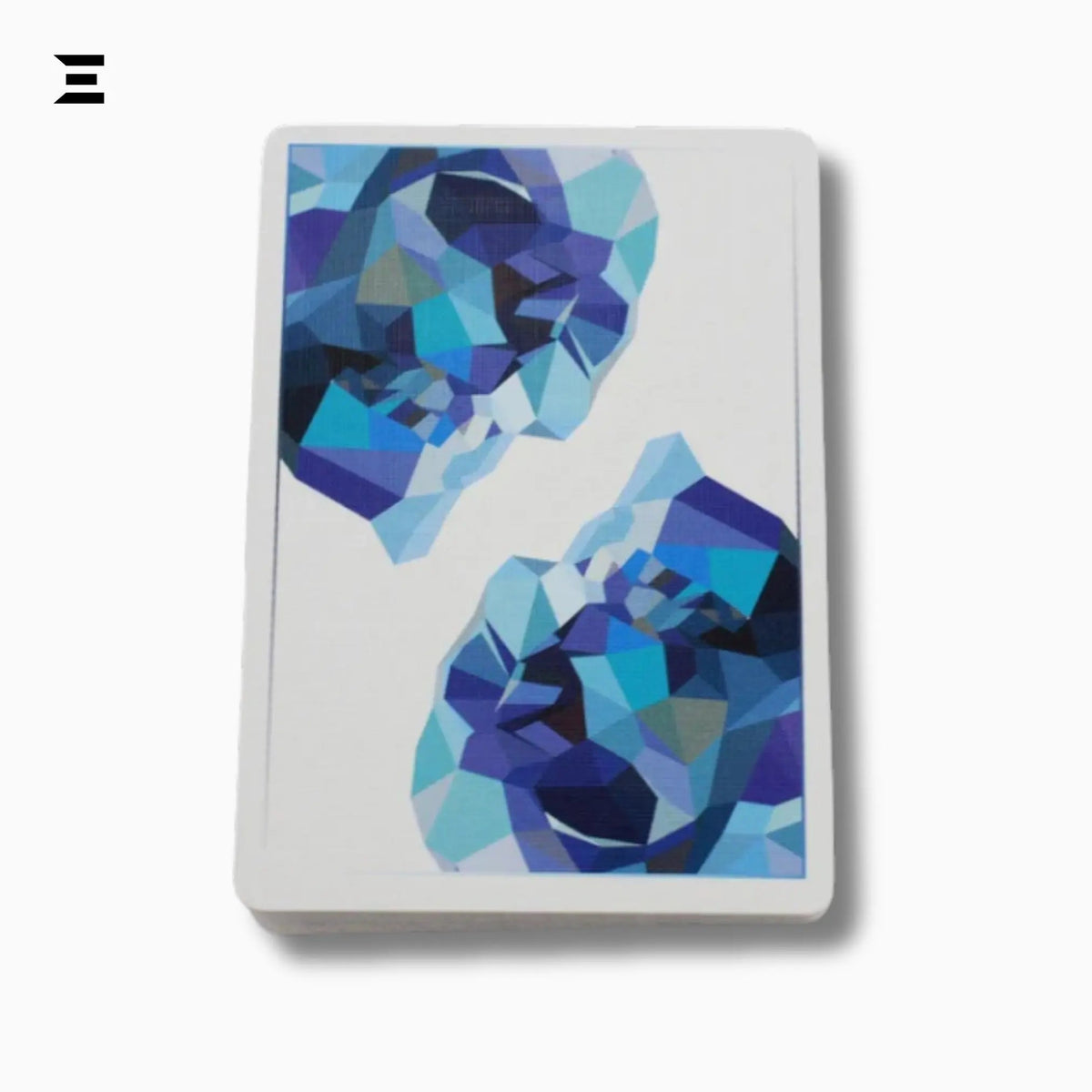 Memento Mori Blue Playing Cards – Poker Size Limited Edition Deck by USPCC - IBRELIA