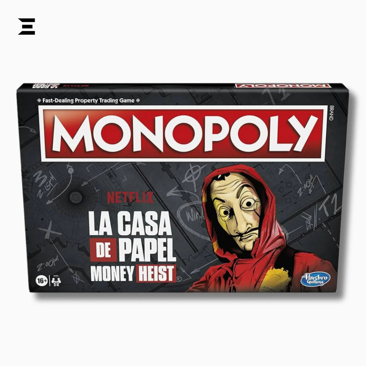 Monopoly: Netflix House of Money Edition – La Casa de Papel Board Game (English) - IBRELIA
