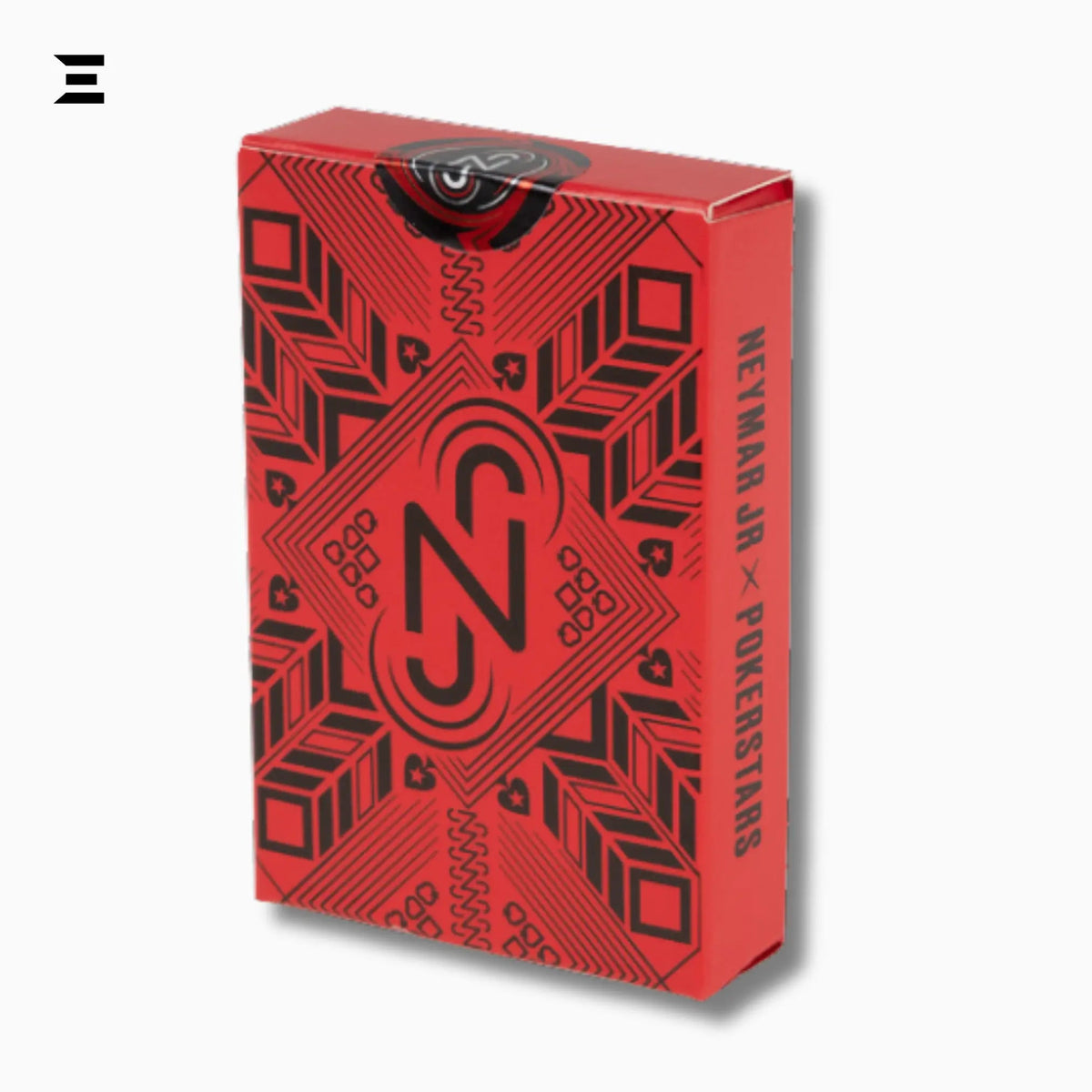 PokerStars Neymar Jr Red & Black Playing Cards – Premium PVC Deck - IBRELIA