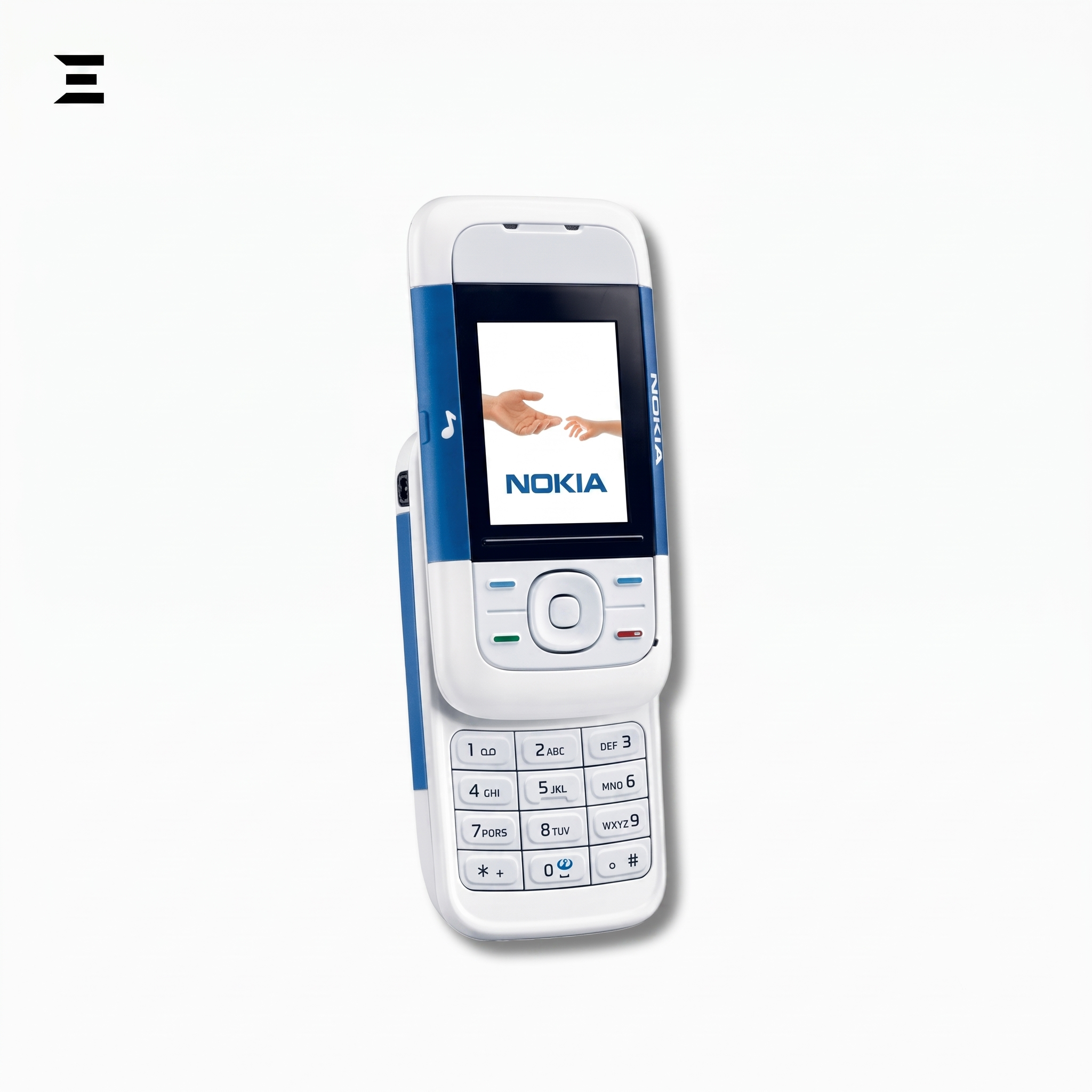 Nokia 5200 Blue White Music Slider Phone | Brand New | Collector's Edition | Original Nokia